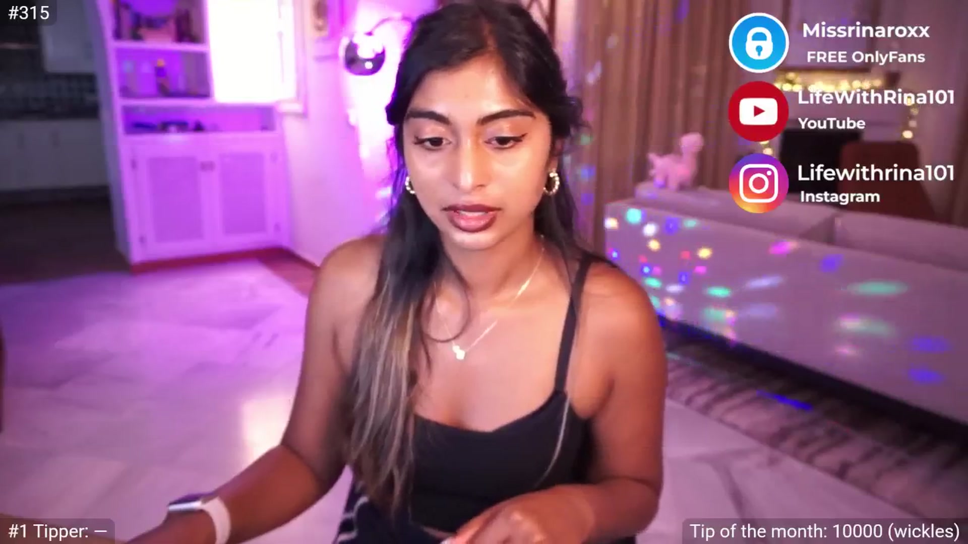 Gallery image thumbnail from Missrinaroxx's myfreecams stream on, 05/12/2025, 19:22 image 7 of 20