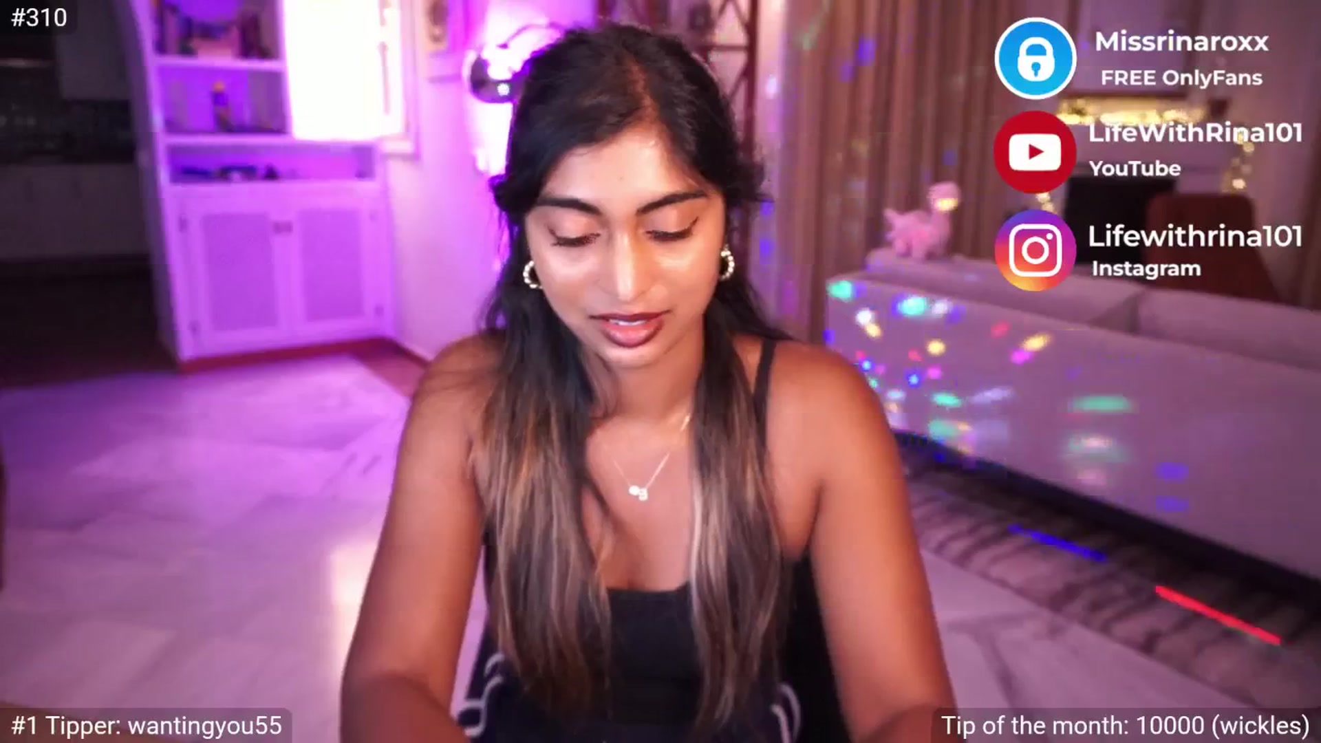 Gallery image thumbnail from Missrinaroxx's myfreecams stream on, 05/12/2025, 19:22 image 17 of 20