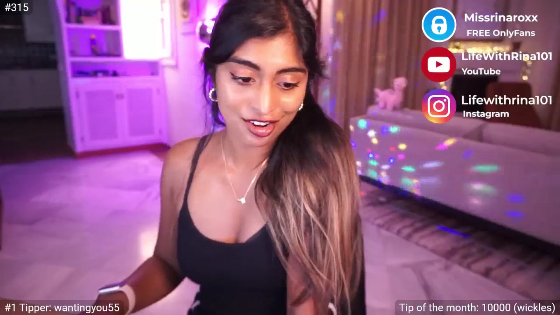 Gallery image thumbnail from Missrinaroxx's myfreecams stream on, 05/12/2025, 19:22 image 13 of 20