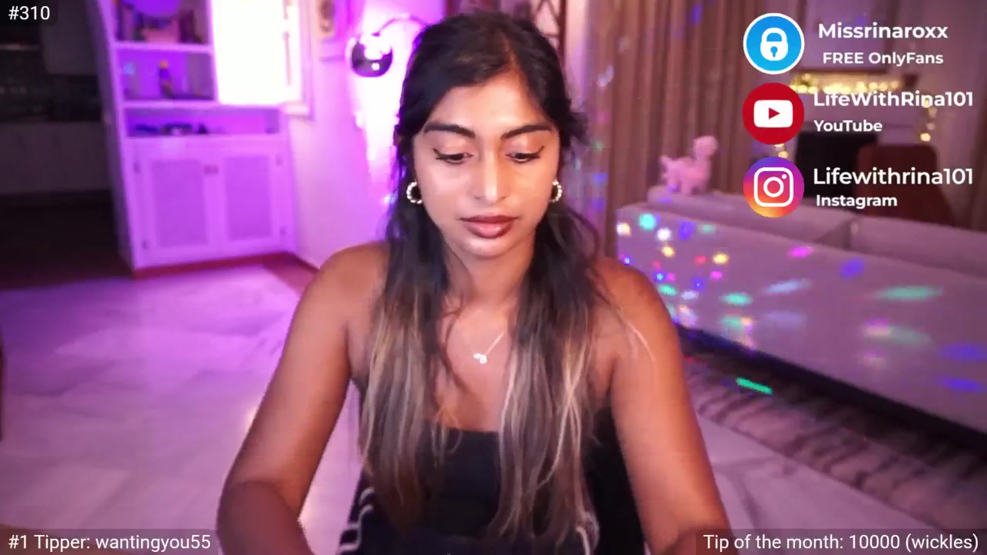 Gallery image thumbnail from Missrinaroxx's myfreecams stream on, 05/12/2025, 19:22 image 18 of 20