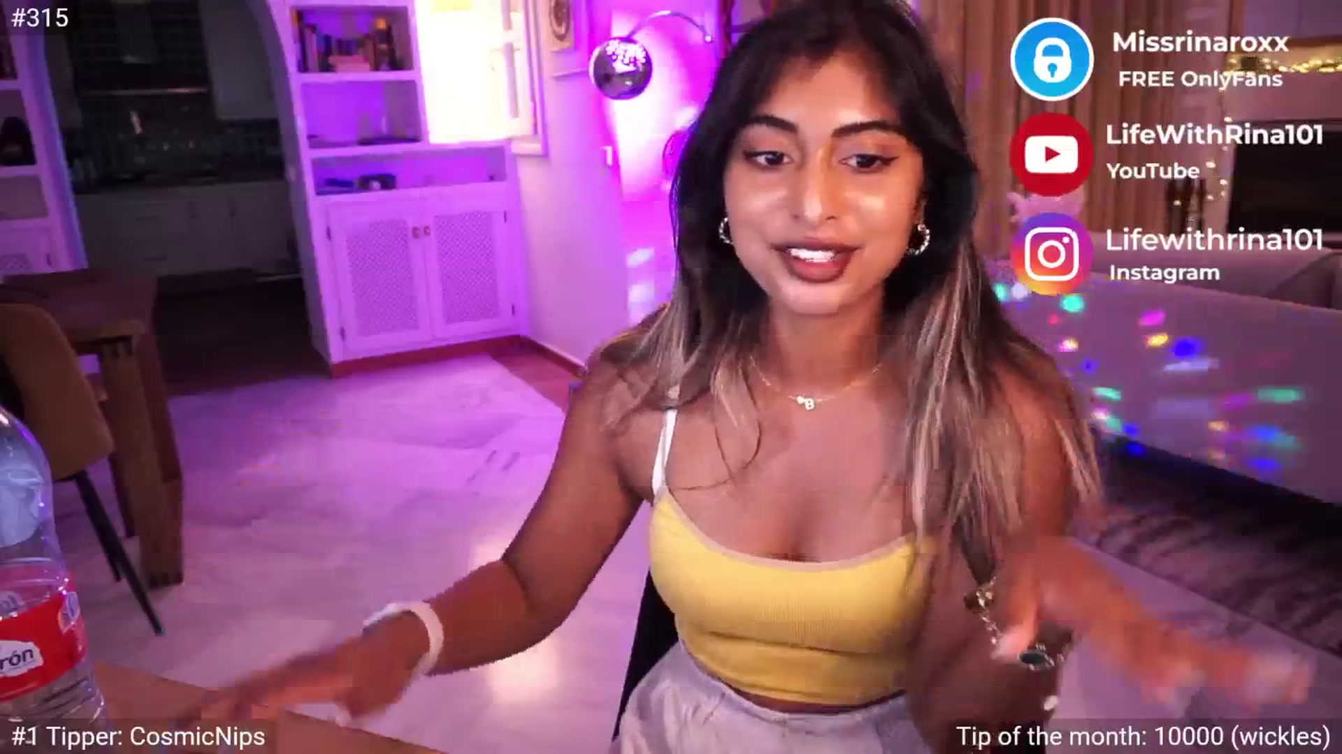 Gallery image thumbnail from Missrinaroxx's myfreecams stream on, 05/14/2025, 20:23 image 9 of 20