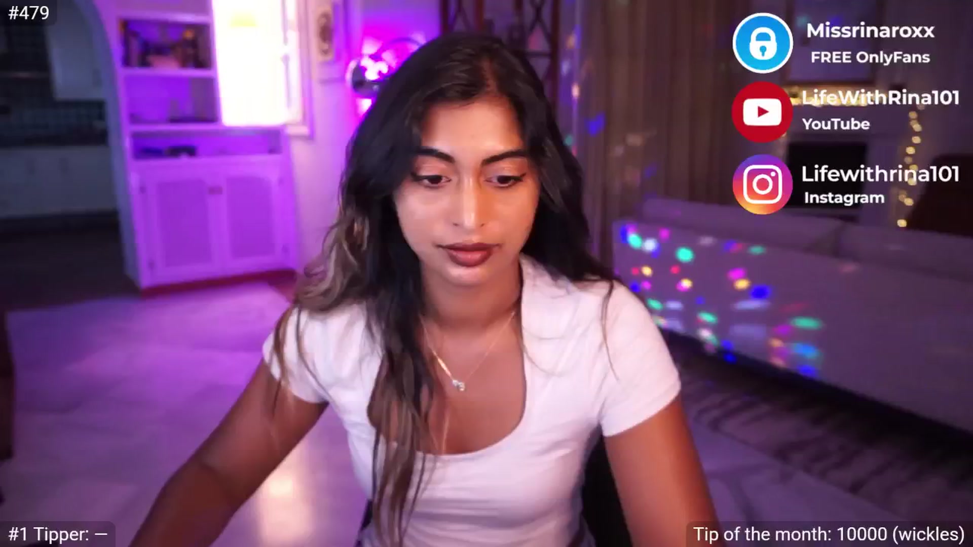 Gallery image thumbnail from Missrinaroxx's myfreecams stream on, 05/19/2025, 19:08 image 2 of 20