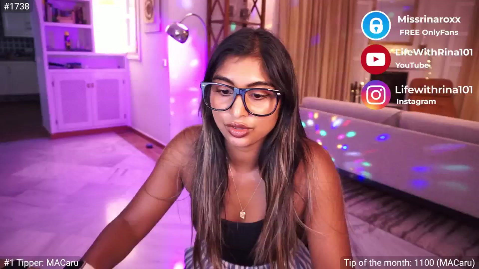 Gallery image thumbnail from Missrinaroxx's myfreecams stream on, 06/12/2025, 18:35 image 20 of 20