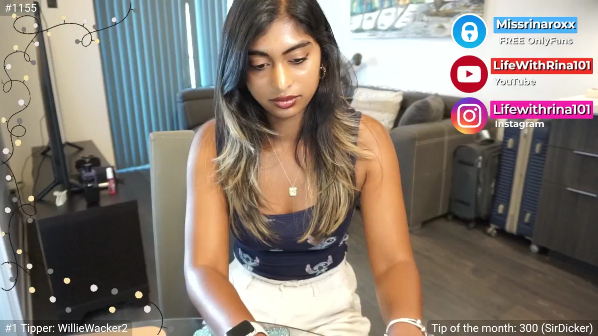 Gallery image thumbnail from Missrinaroxx's myfreecams stream on, 07/02/2025, 15:04 image 18 of 20