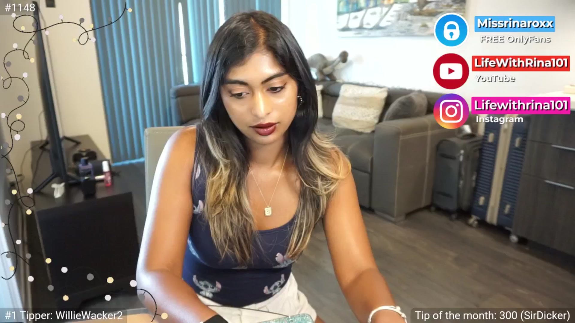Gallery image thumbnail from Missrinaroxx's myfreecams stream on, 07/02/2025, 15:04 image 7 of 20