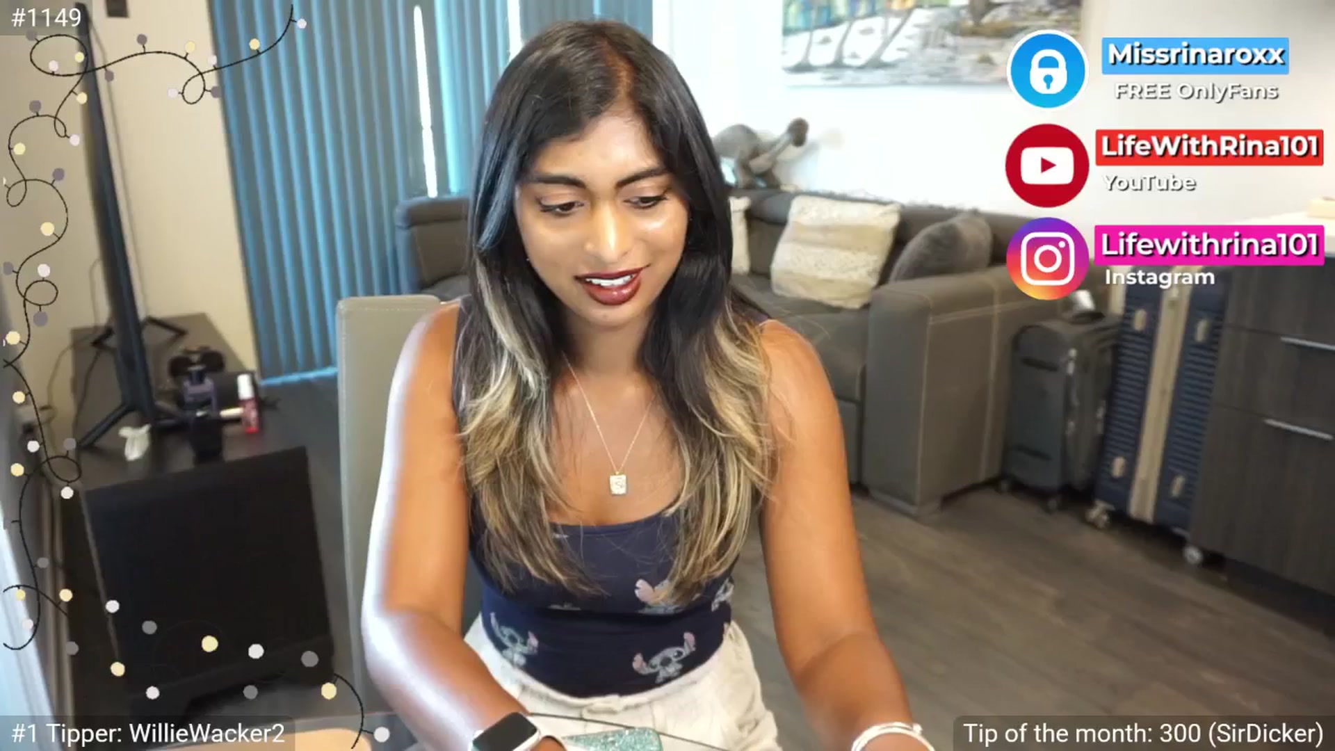 Gallery image thumbnail from Missrinaroxx's myfreecams stream on, 07/02/2025, 15:04 image 10 of 20