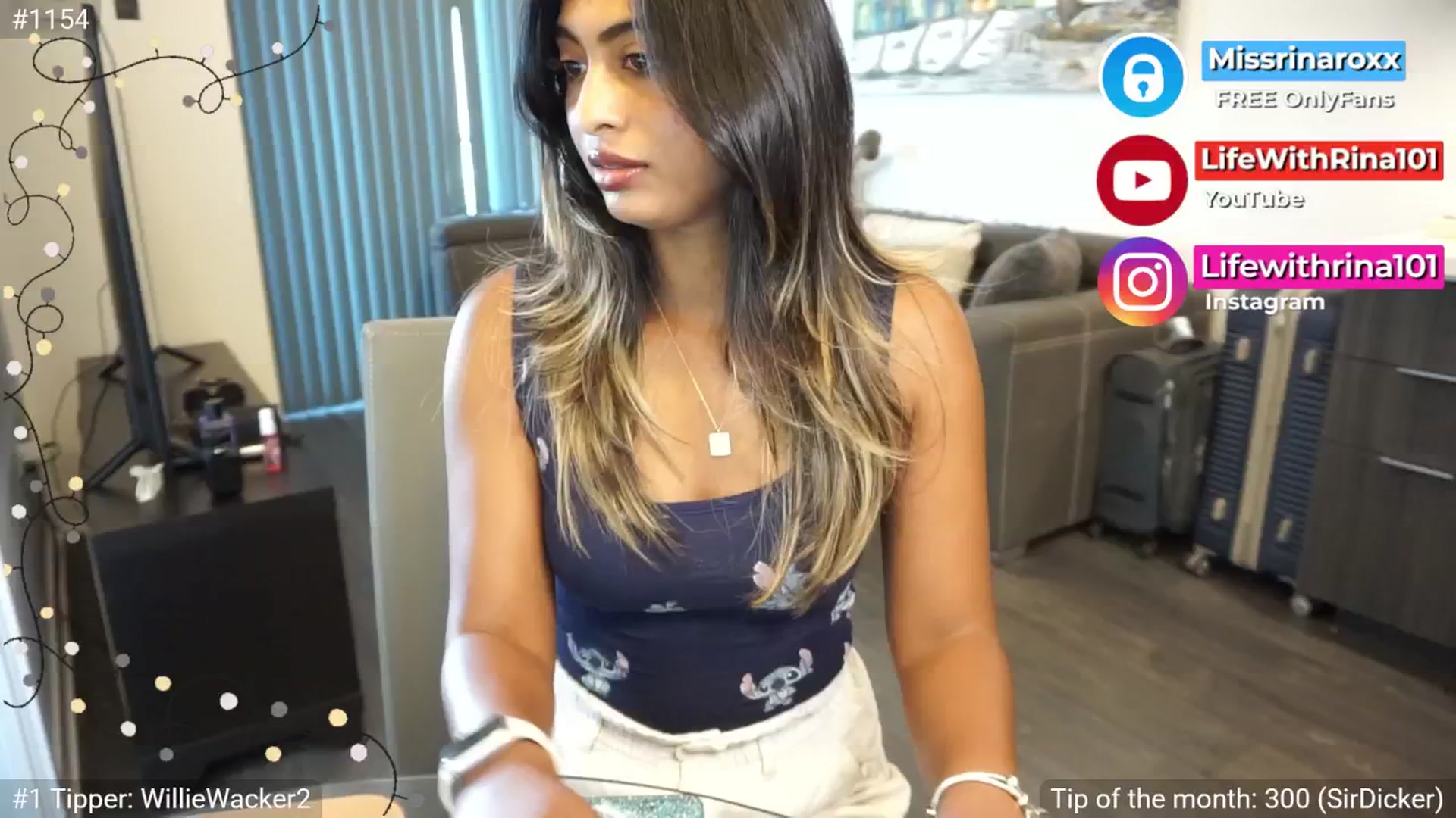 Gallery image thumbnail from Missrinaroxx's myfreecams stream on, 07/02/2025, 15:04 image 17 of 20