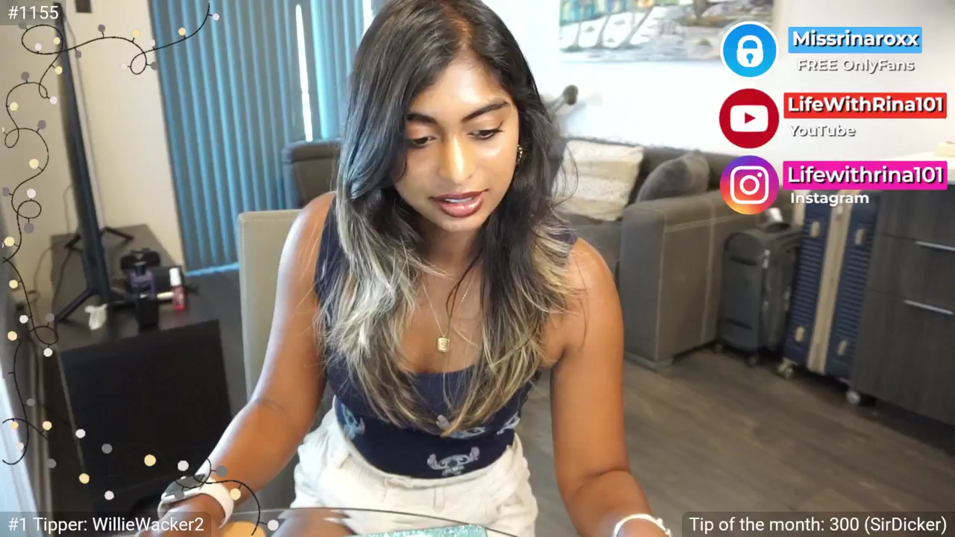 Gallery image thumbnail from Missrinaroxx's myfreecams stream on, 07/02/2025, 15:04 image 19 of 20