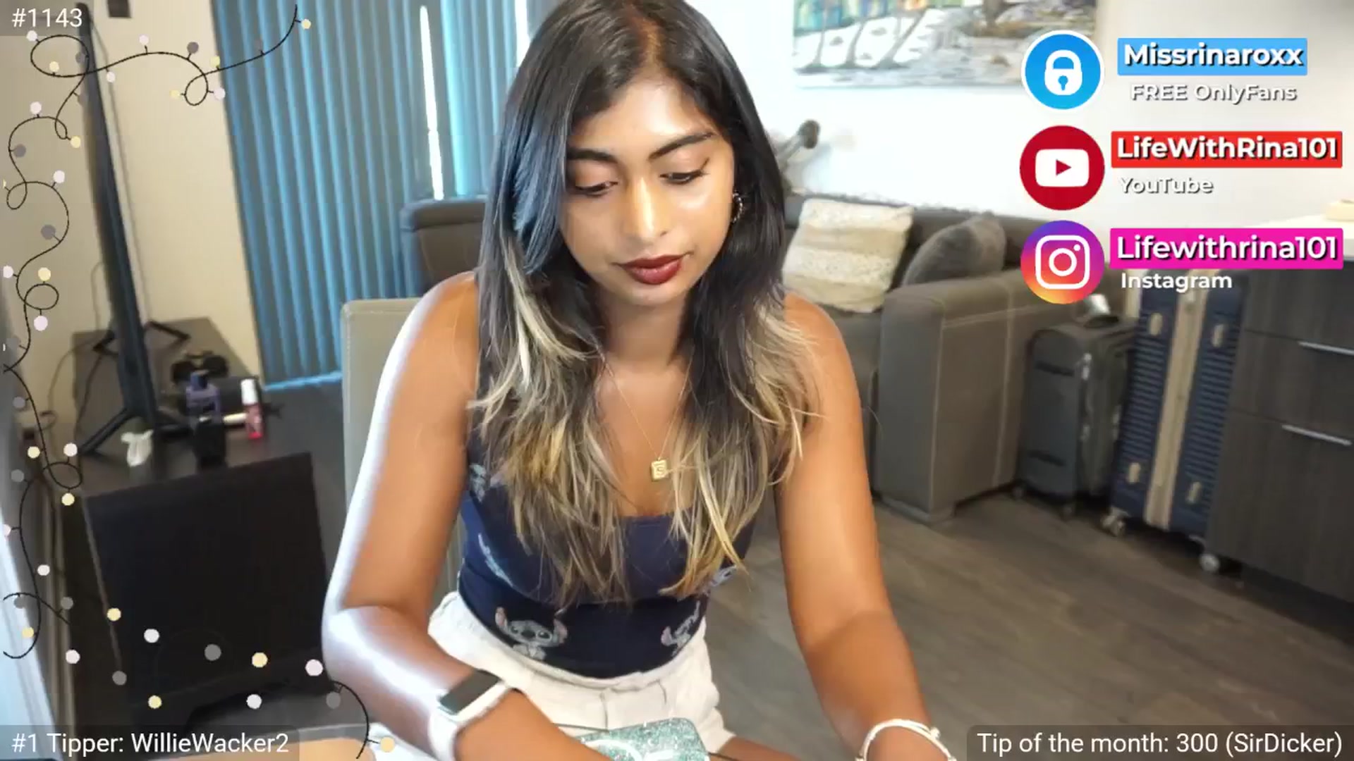 Gallery image thumbnail from Missrinaroxx's myfreecams stream on, 07/02/2025, 15:04 image 2 of 20