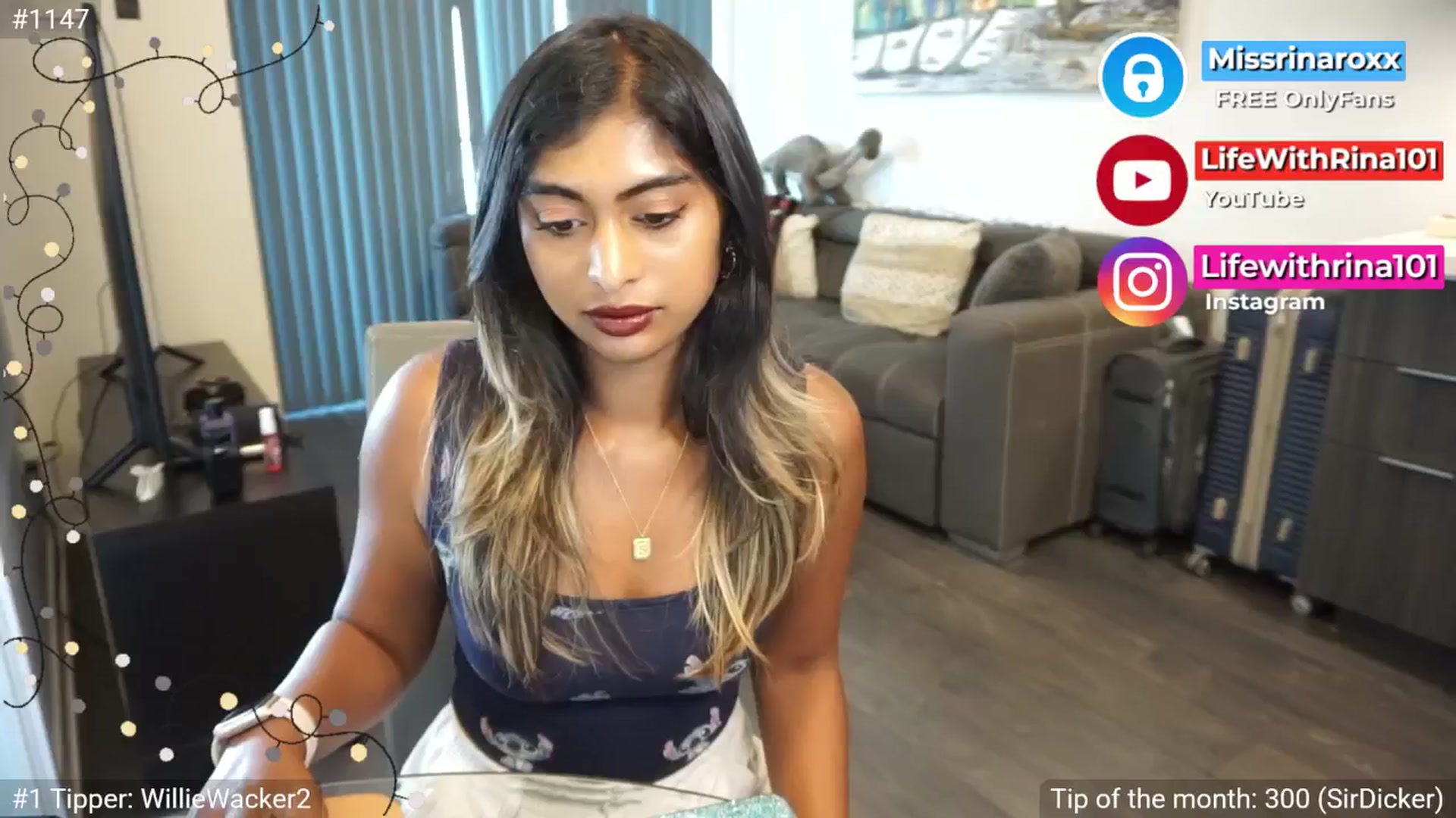 Gallery image thumbnail from Missrinaroxx's myfreecams stream on, 07/02/2025, 15:04 image 6 of 20