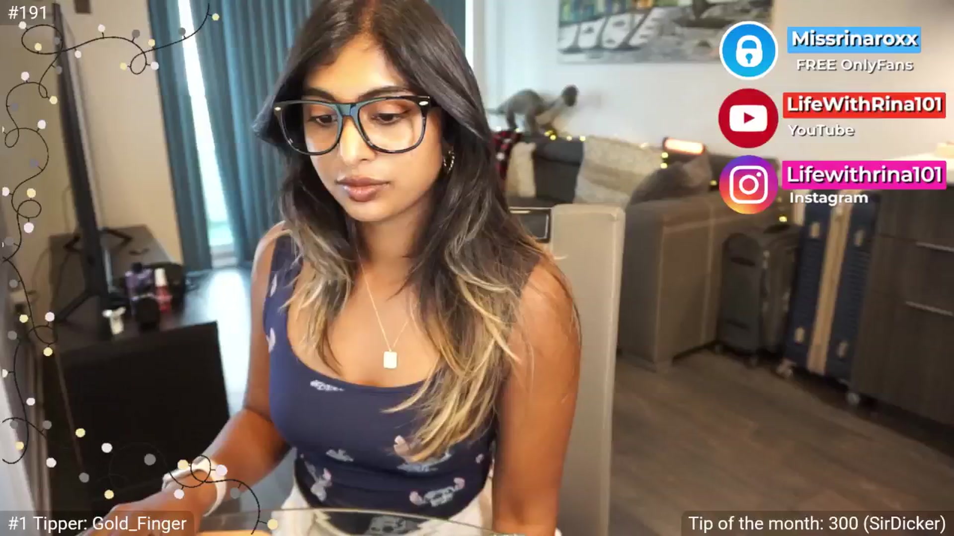 Gallery image thumbnail from Missrinaroxx's myfreecams stream on, 07/02/2025, 23:54 image 19 of 20