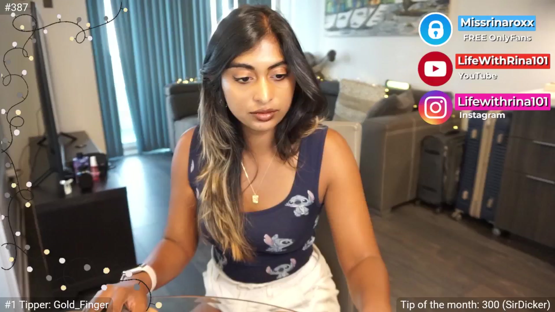 Gallery image thumbnail from Missrinaroxx's myfreecams stream on, 07/02/2025, 23:54 image 14 of 20