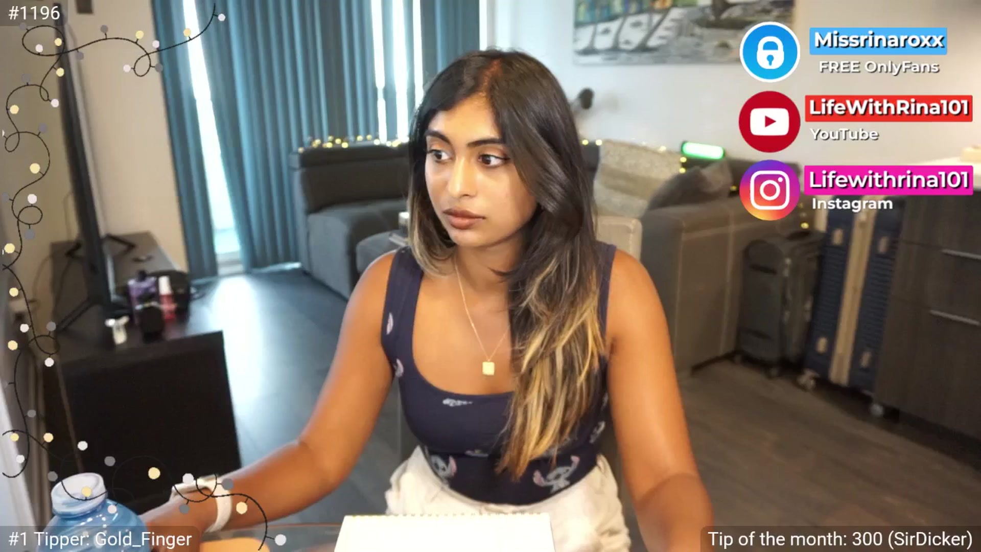 Gallery image thumbnail from Missrinaroxx's myfreecams stream on, 07/02/2025, 23:54 image 9 of 20