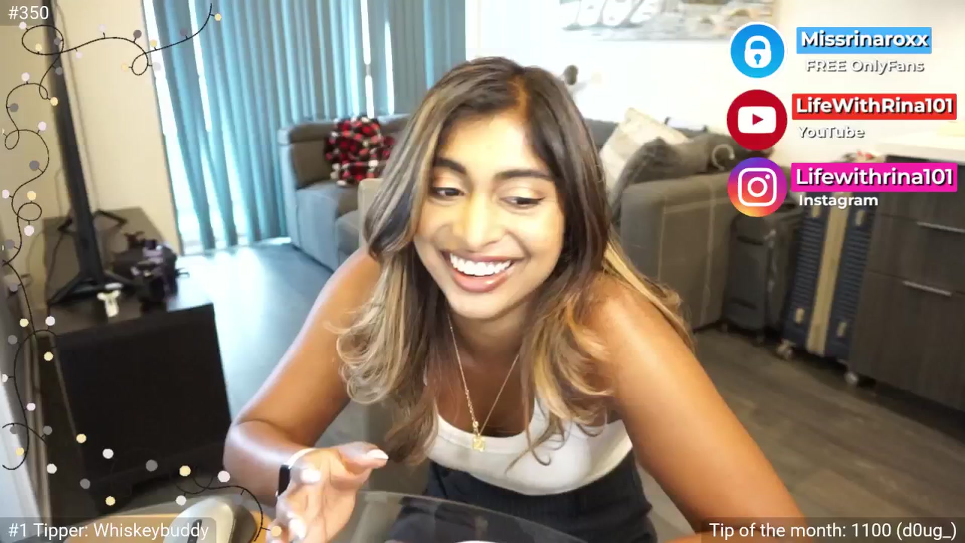 Gallery image thumbnail from Missrinaroxx's myfreecams stream on, 07/05/2025, 22:53 image 12 of 20