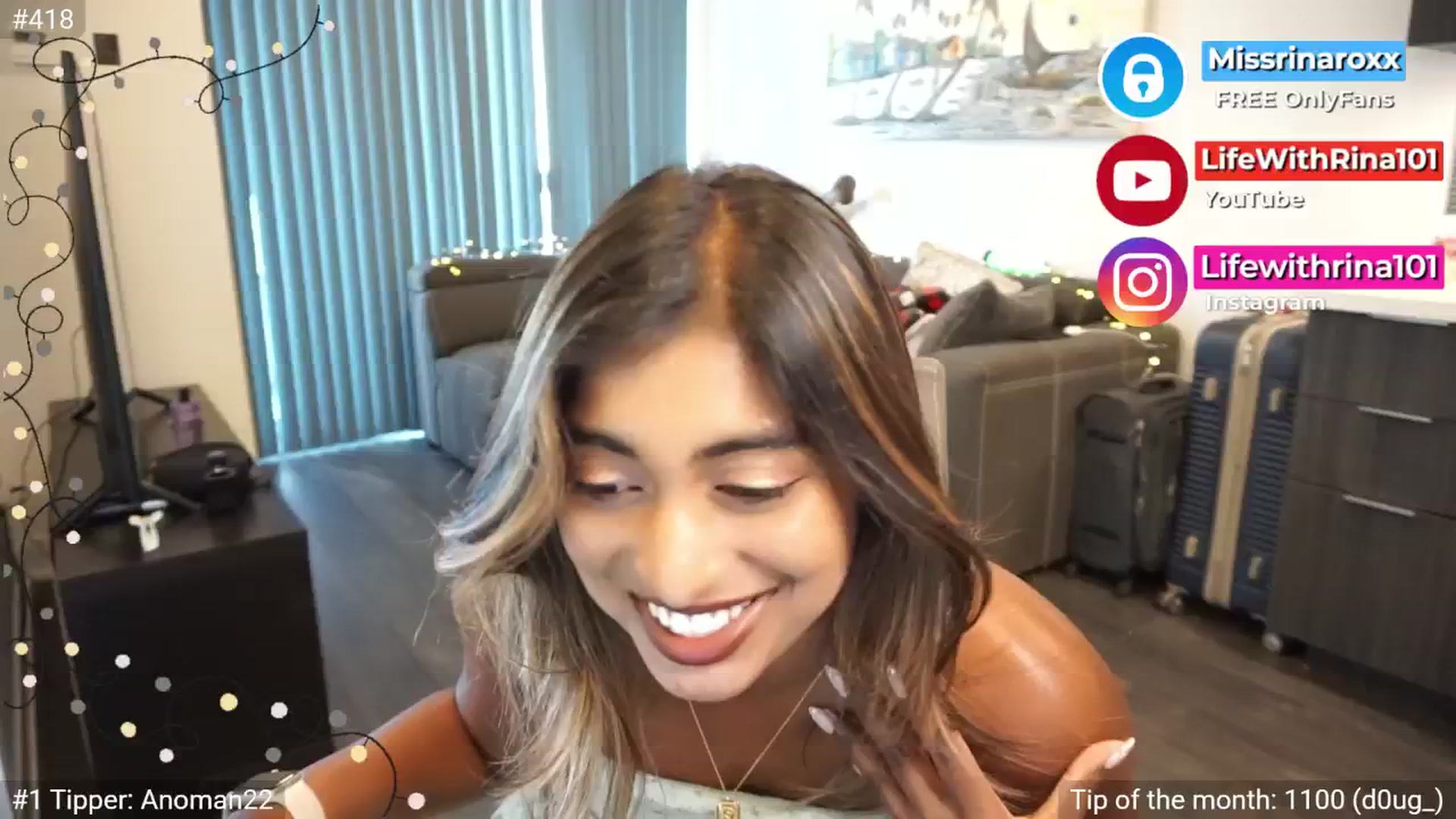 Gallery image thumbnail from Missrinaroxx's myfreecams stream on, 07/06/2025, 23:04 image 4 of 20