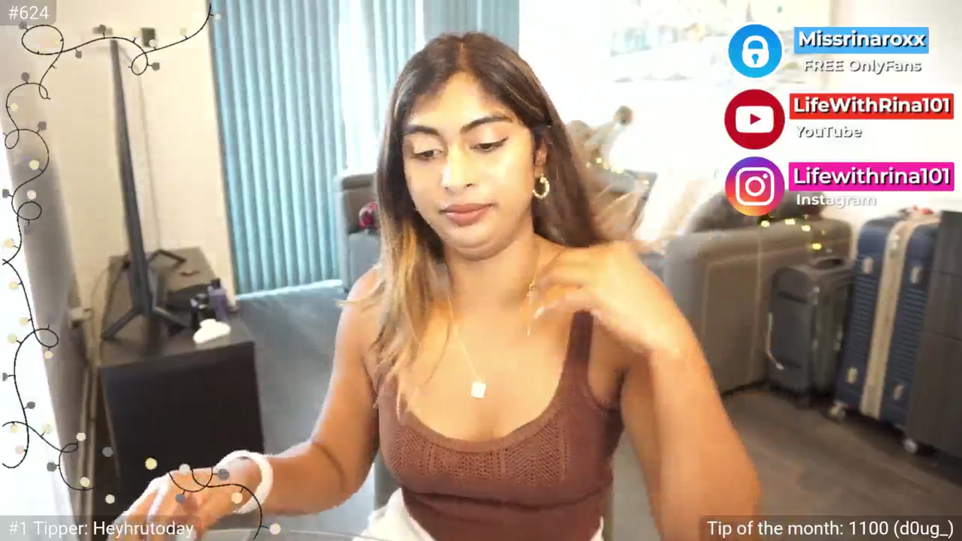 Gallery image thumbnail from Missrinaroxx's myfreecams stream on, 07/09/2025, 19:18 image 12 of 20