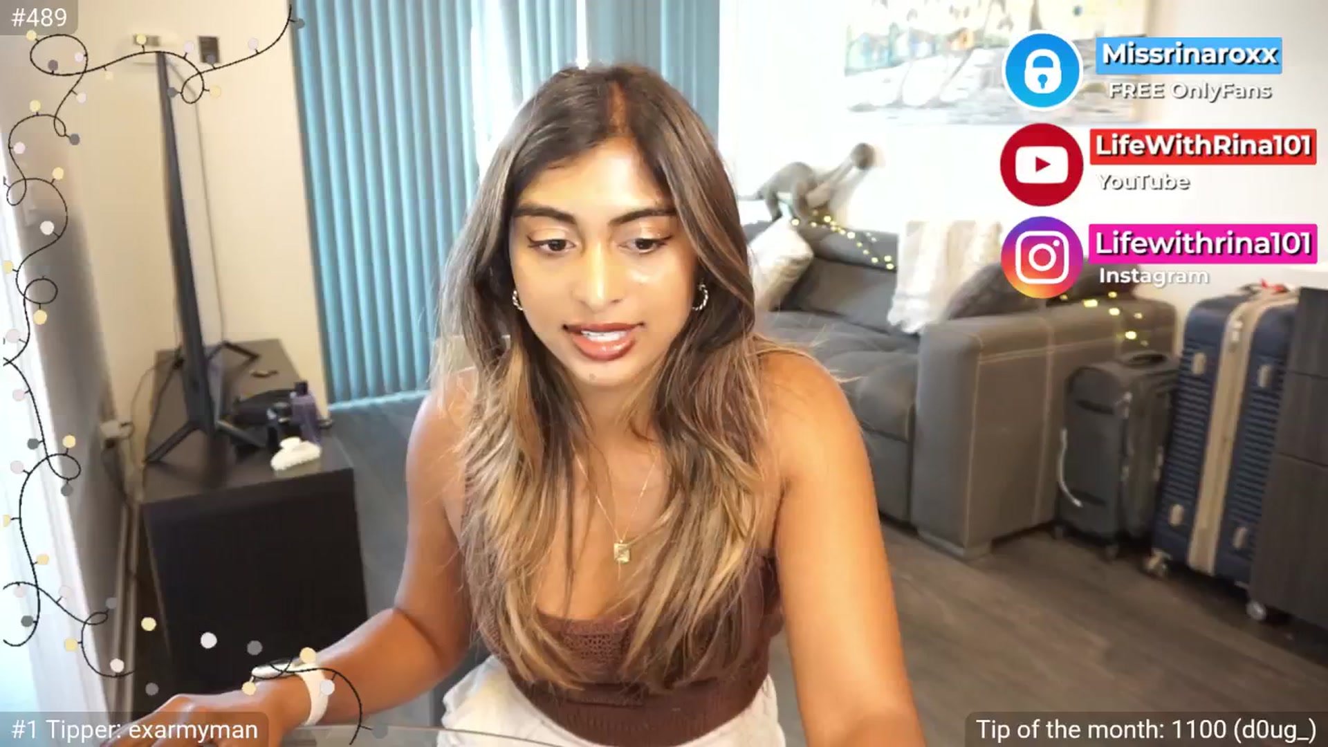 Gallery image thumbnail from Missrinaroxx's myfreecams stream on, 07/09/2025, 22:53 image 8 of 20