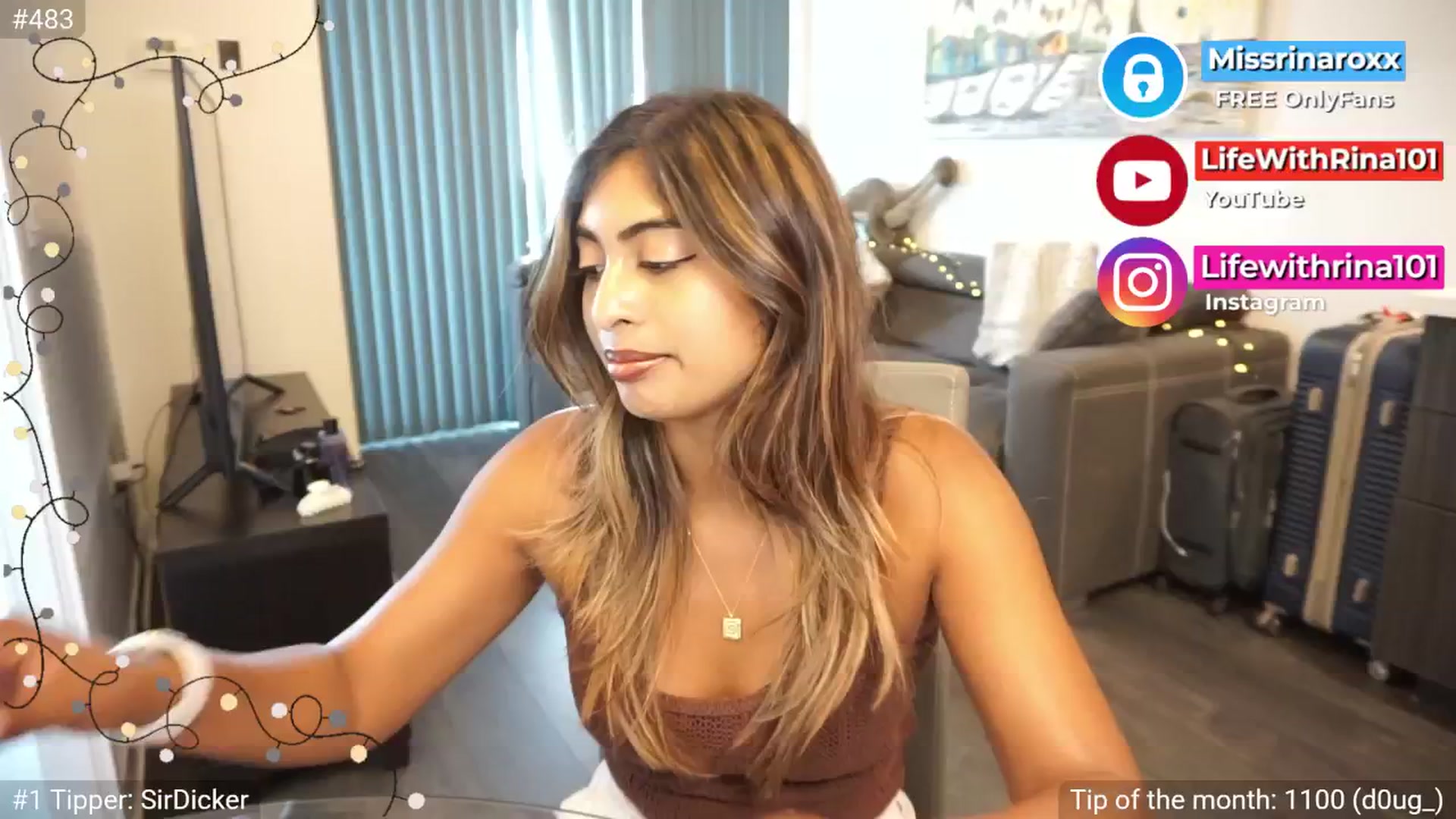 Gallery image thumbnail from Missrinaroxx's myfreecams stream on, 07/09/2025, 22:53 image 19 of 20