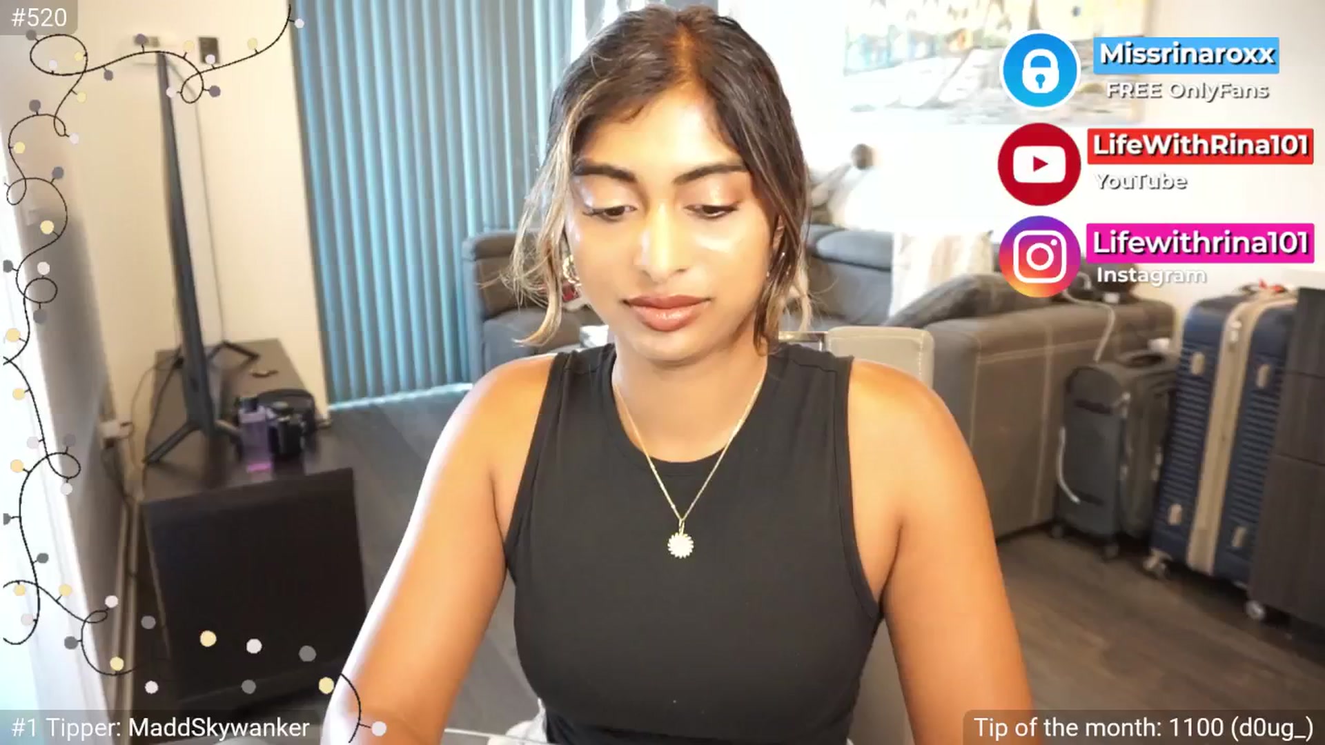 Gallery image thumbnail from Missrinaroxx's myfreecams stream on, 07/10/2025, 18:56 image 4 of 20