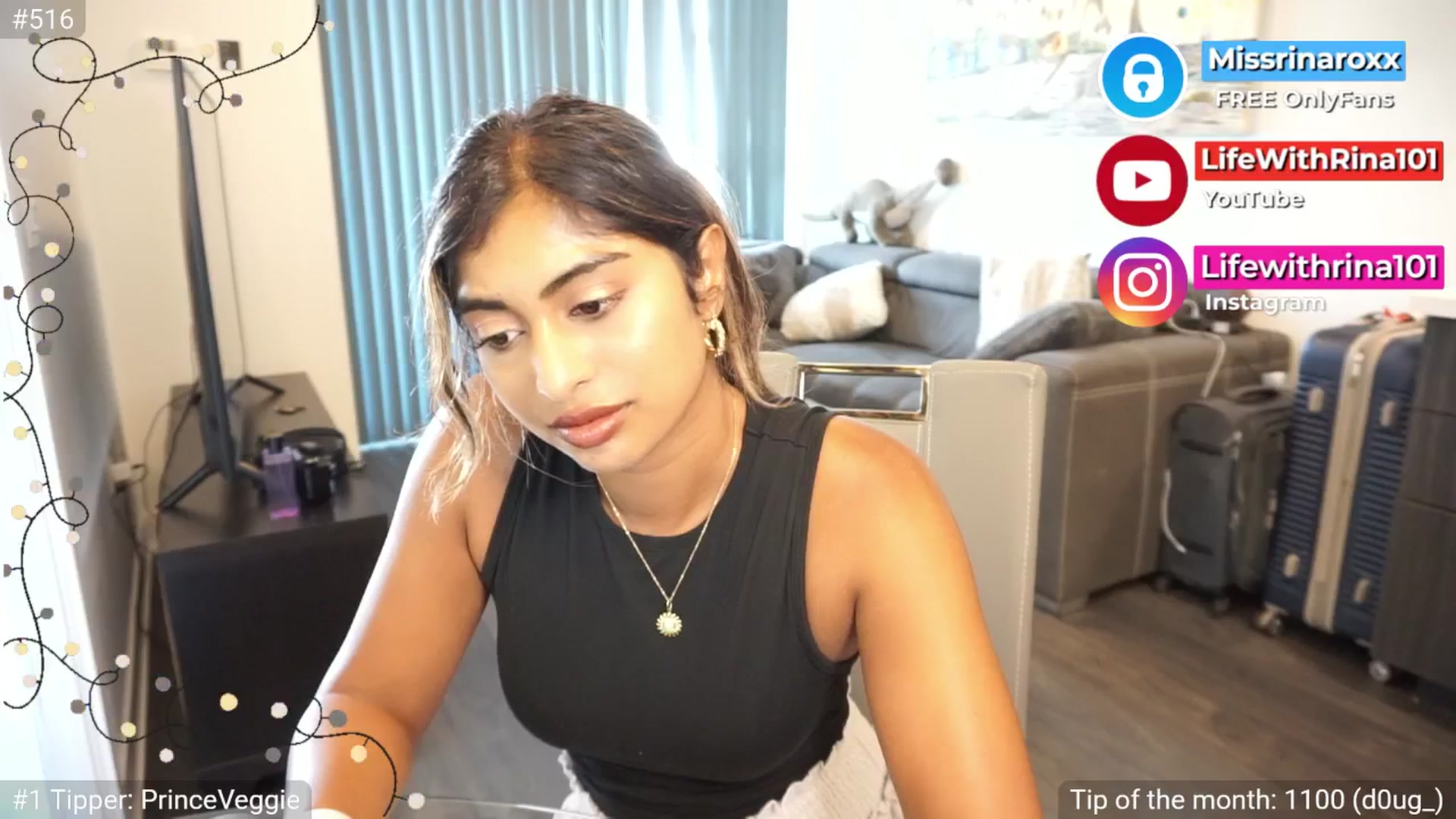 Gallery image thumbnail from Missrinaroxx's myfreecams stream on, 07/10/2025, 18:56 image 18 of 20