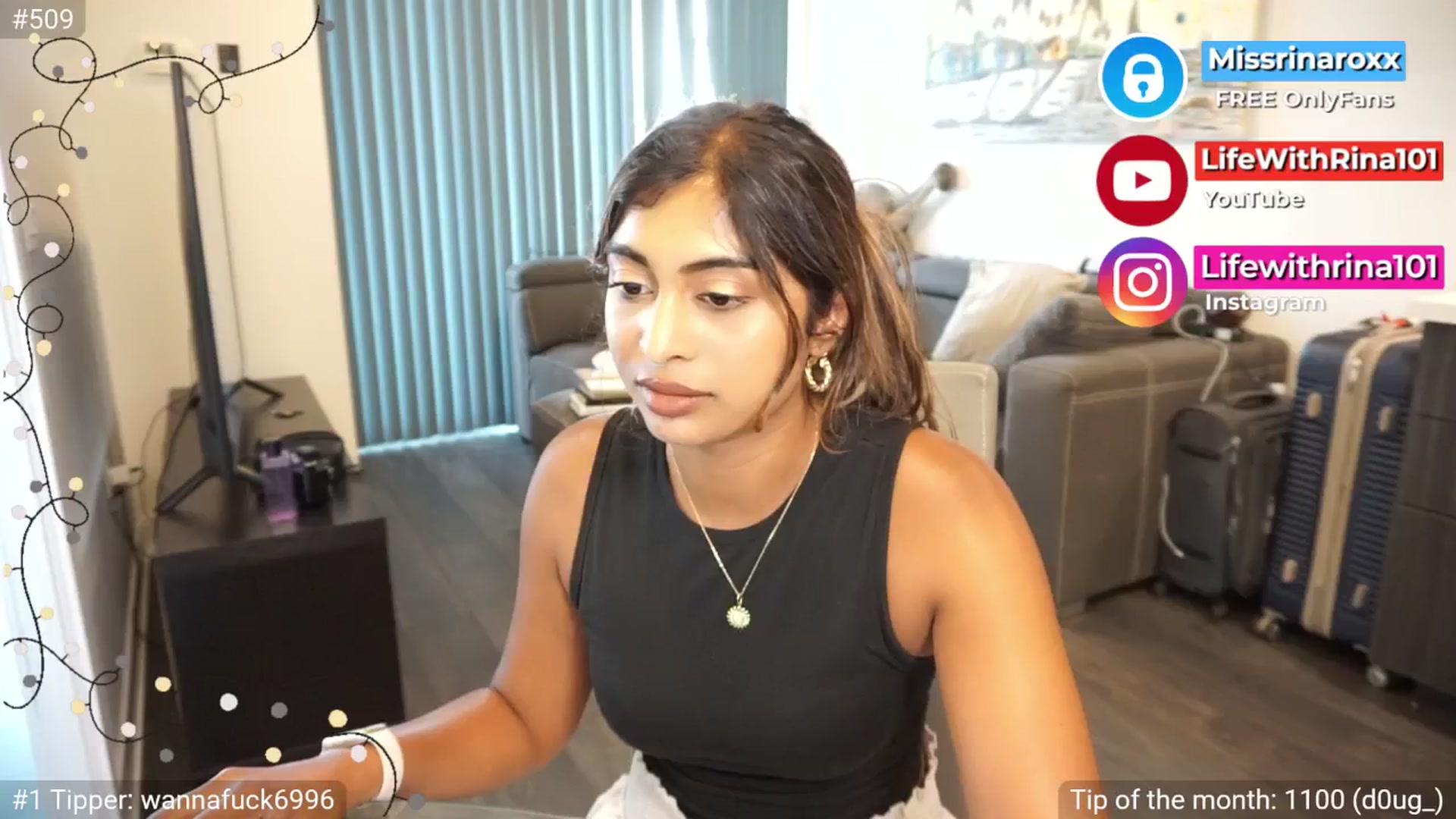 Gallery image thumbnail from Missrinaroxx's myfreecams stream on, 07/10/2025, 23:27 image 2 of 20