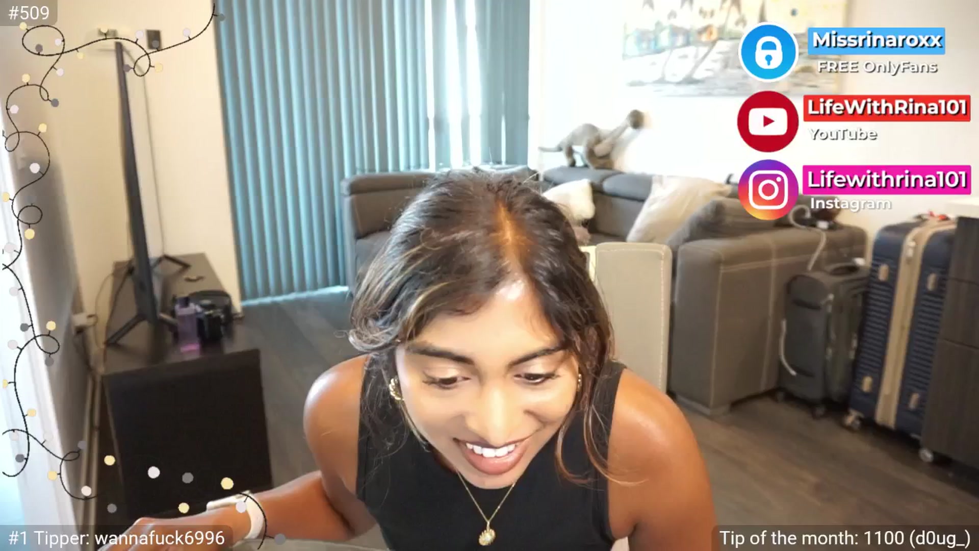 Gallery image thumbnail from Missrinaroxx's myfreecams stream on, 07/10/2025, 23:27 image 6 of 20