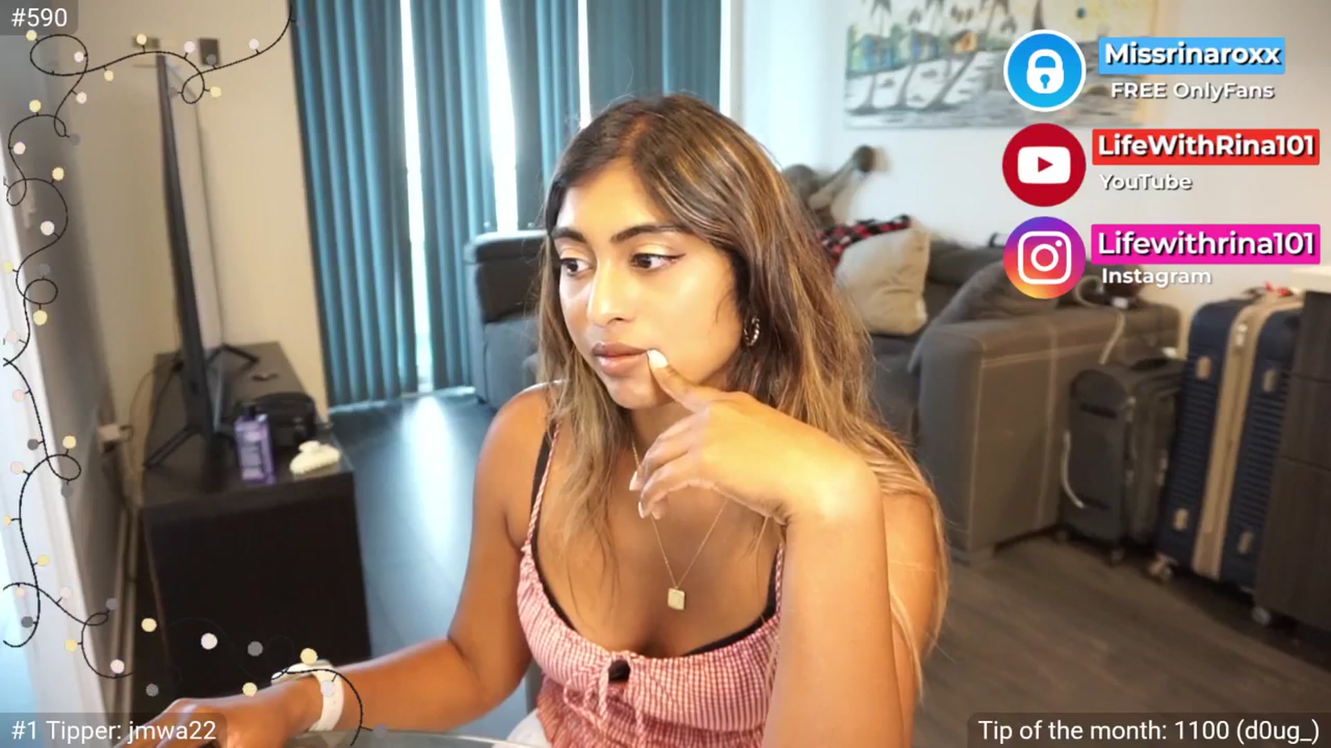 Gallery image thumbnail from Missrinaroxx's myfreecams stream on, 07/11/2025, 23:07 image 20 of 20