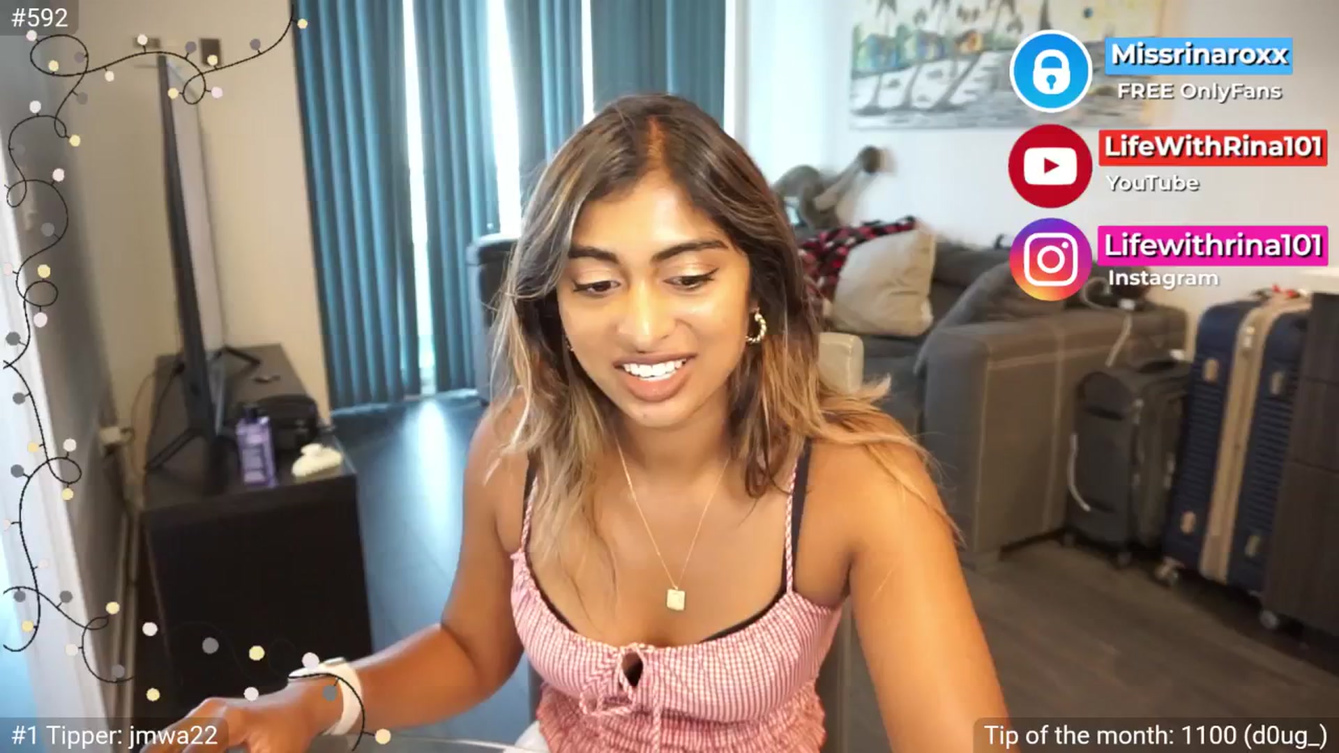 Gallery image thumbnail from Missrinaroxx's myfreecams stream on, 07/11/2025, 23:07 image 7 of 20
