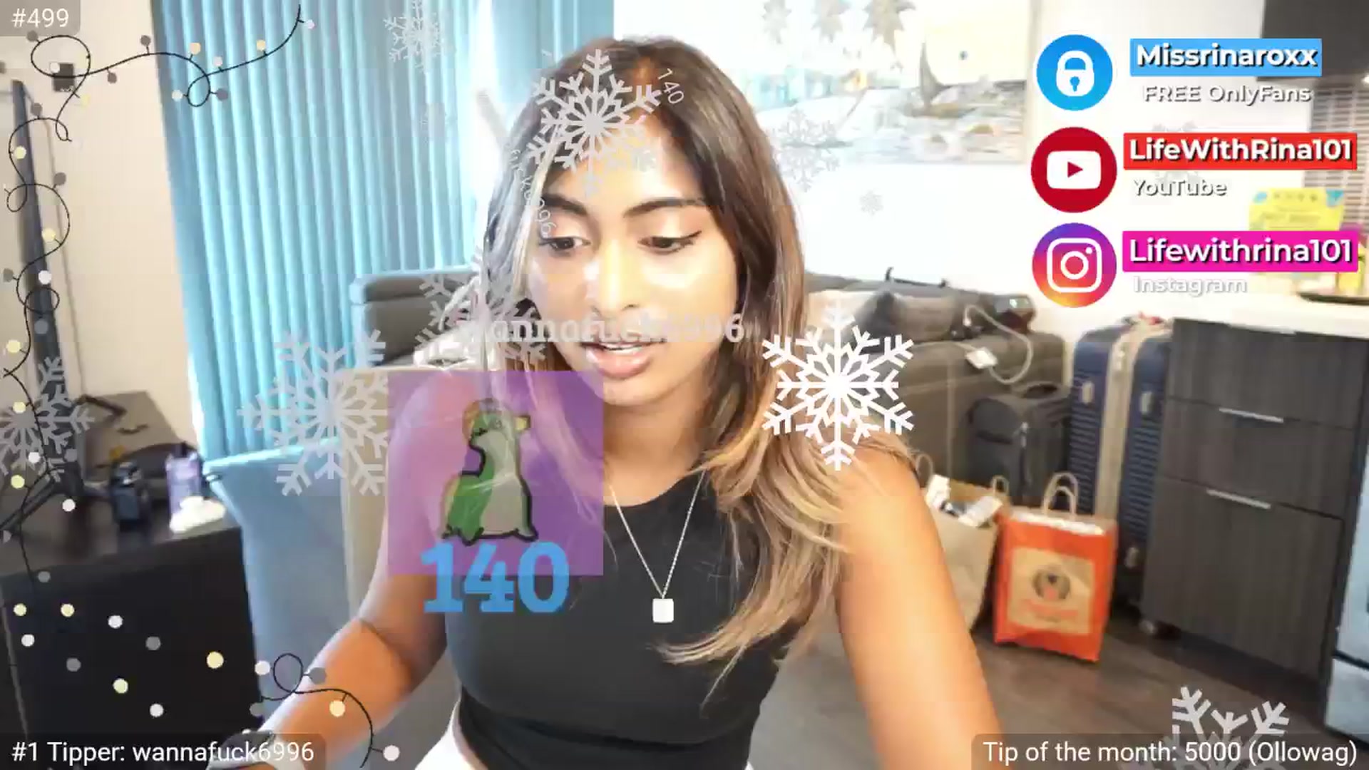 Gallery image thumbnail from Missrinaroxx's myfreecams stream on, 07/15/2025, 19:03 image 11 of 20
