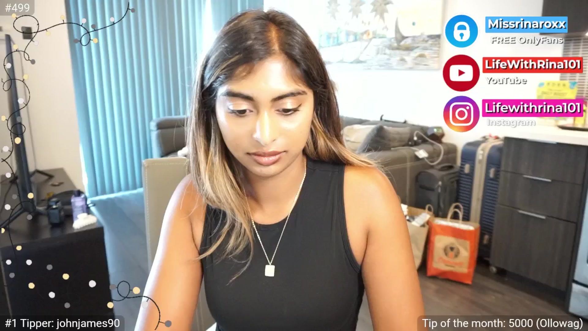 Gallery image thumbnail from Missrinaroxx's myfreecams stream on, 07/15/2025, 19:03 image 7 of 20
