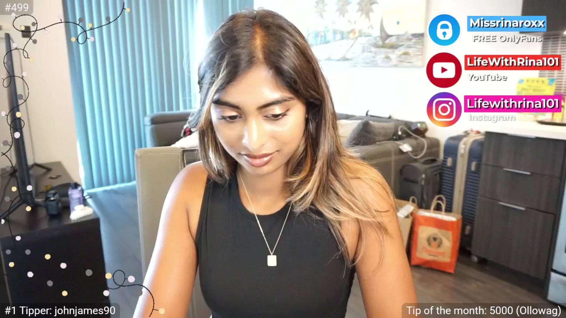 Gallery image thumbnail from Missrinaroxx's myfreecams stream on, 07/15/2025, 19:03 image 8 of 20