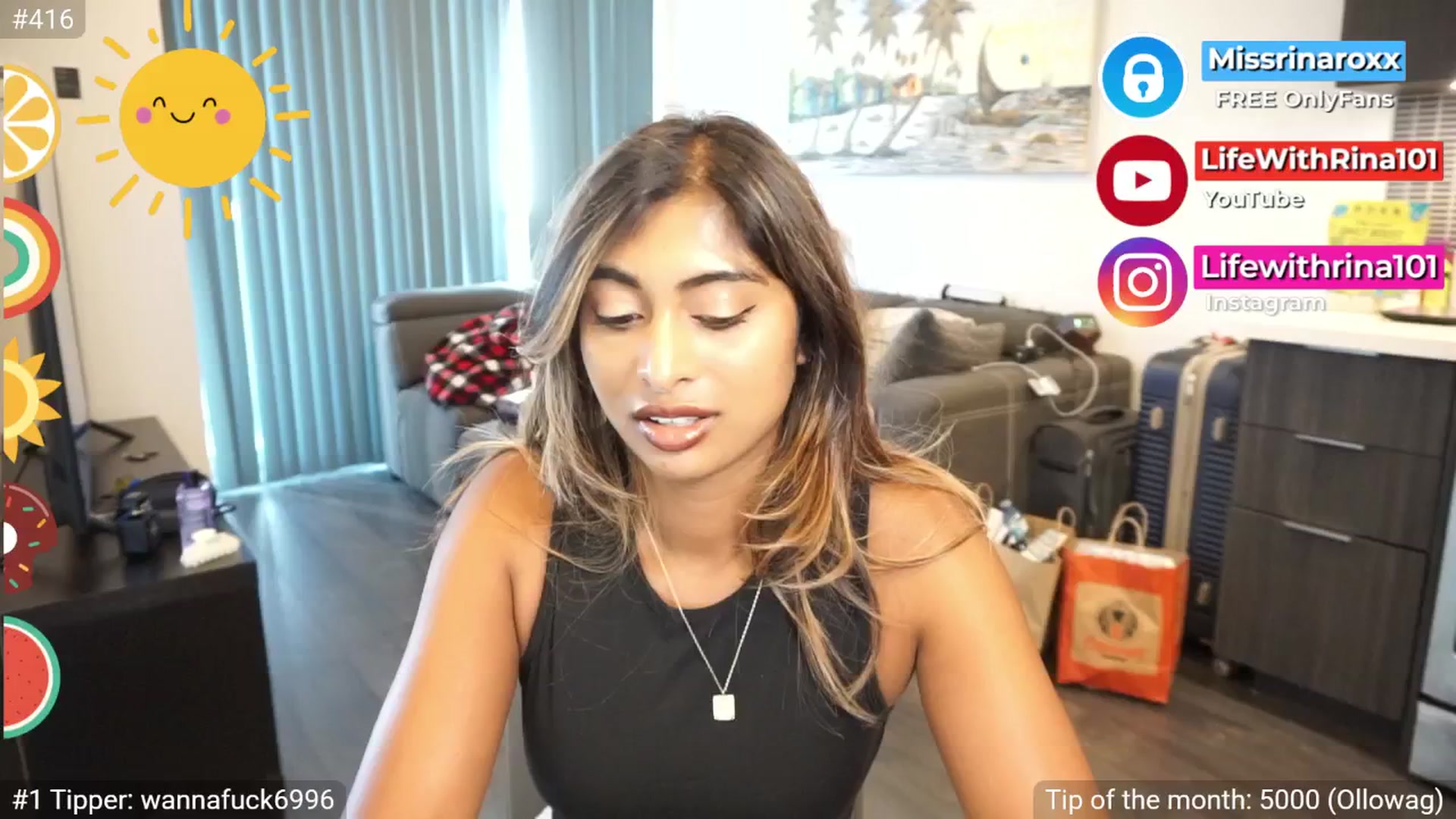 Gallery image thumbnail from Missrinaroxx's myfreecams stream on, 07/15/2025, 23:34 image 10 of 20