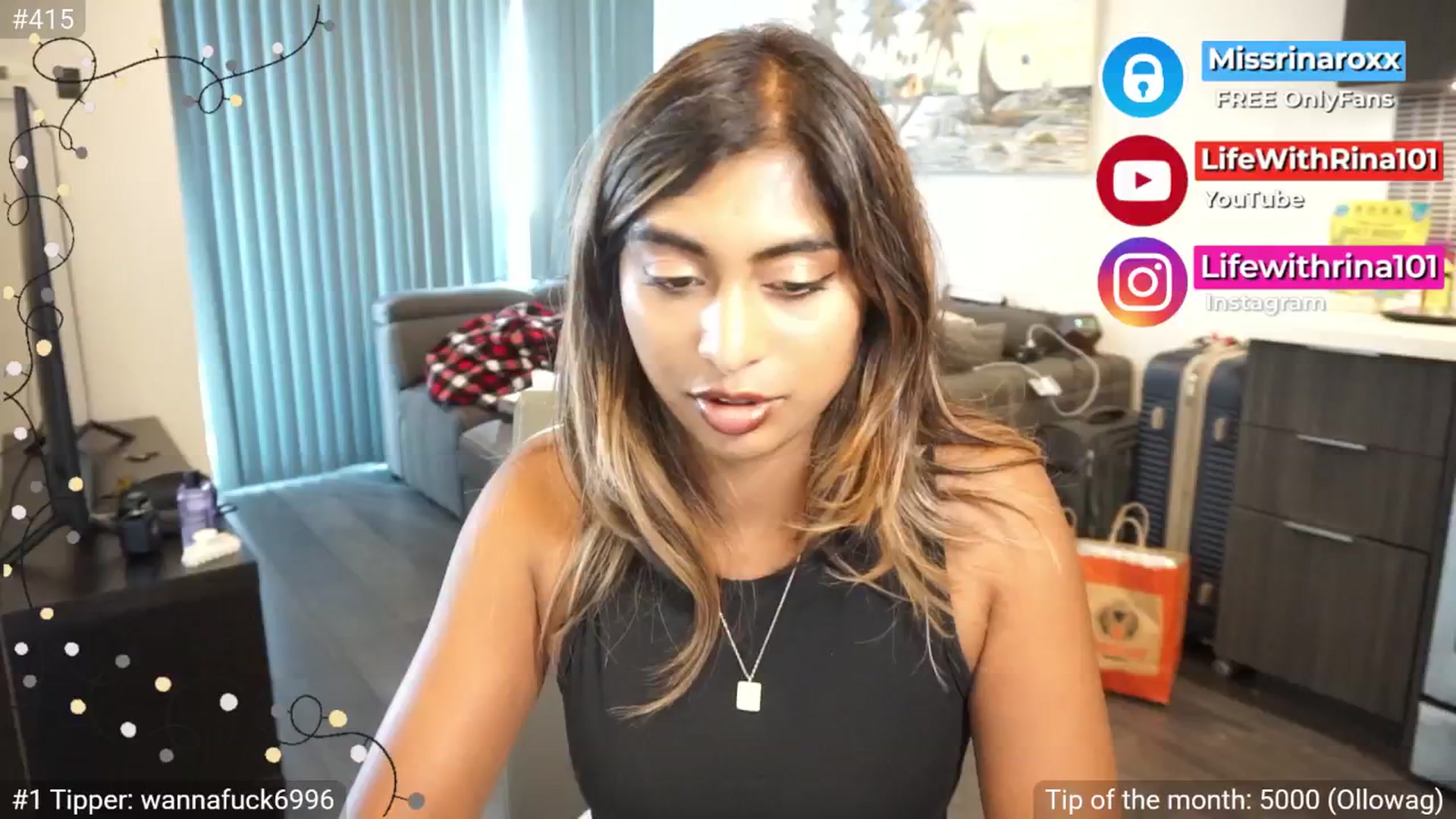 Gallery image thumbnail from Missrinaroxx's myfreecams stream on, 07/15/2025, 23:34 image 8 of 20