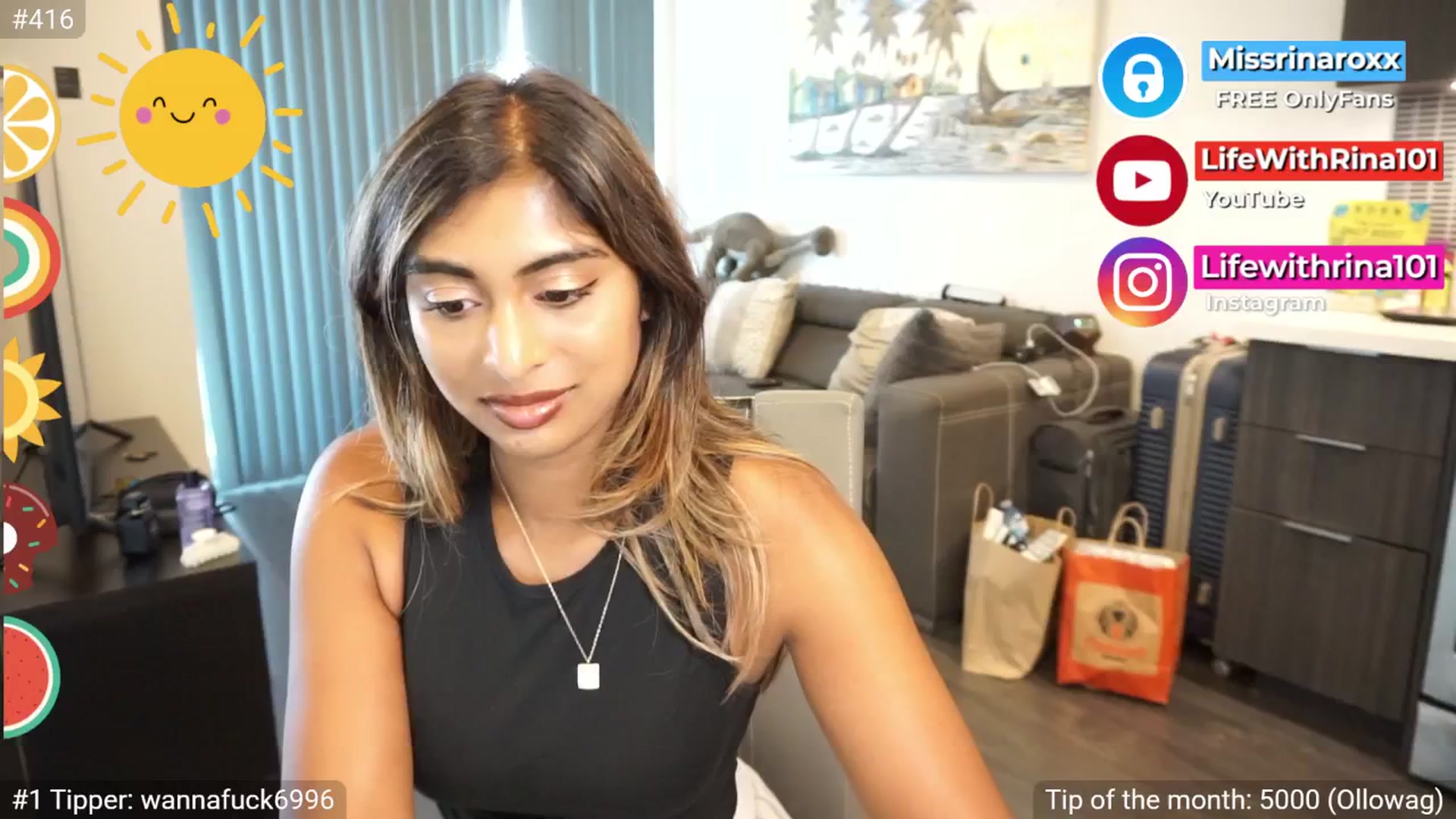 Gallery image thumbnail from Missrinaroxx's myfreecams stream on, 07/15/2025, 23:34 image 12 of 20