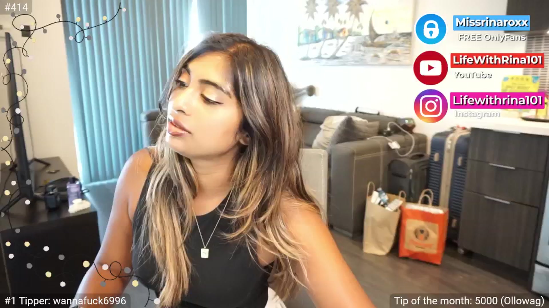 Gallery image thumbnail from Missrinaroxx's myfreecams stream on, 07/15/2025, 23:34 image 5 of 20