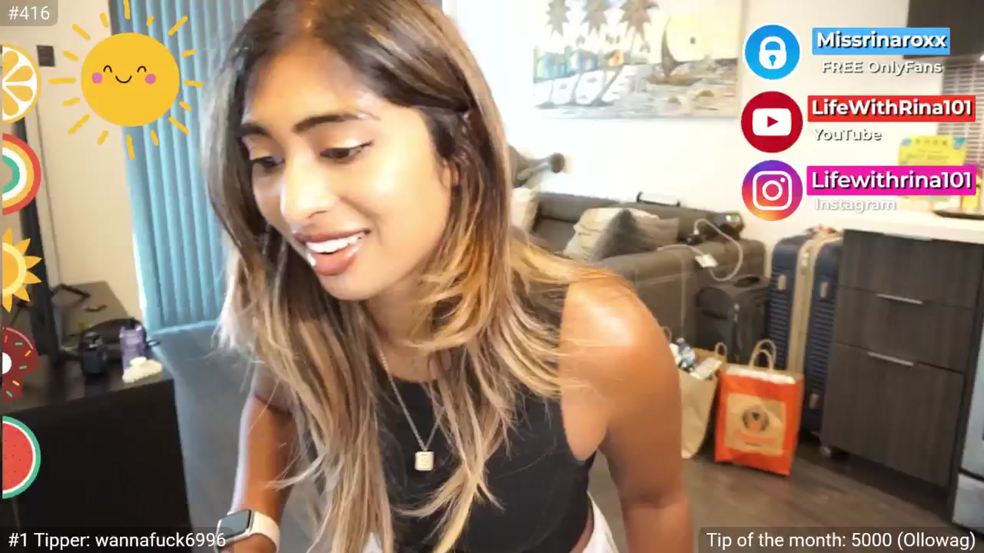 Gallery image thumbnail from Missrinaroxx's myfreecams stream on, 07/15/2025, 23:34 image 14 of 20