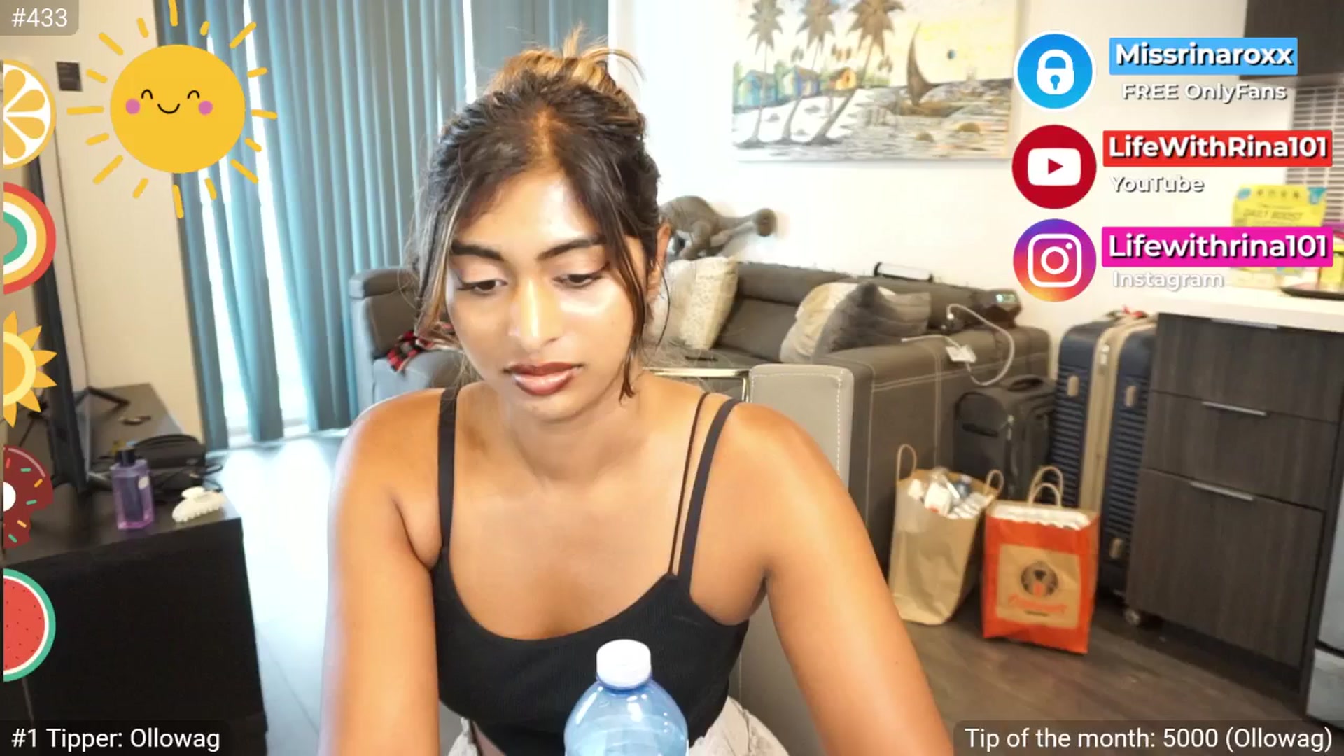 Gallery image thumbnail from Missrinaroxx's myfreecams stream on, 07/16/2025, 23:07 image 9 of 20