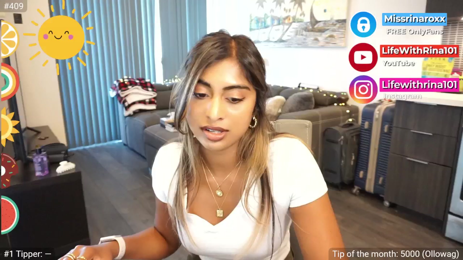 Gallery image thumbnail from Missrinaroxx's myfreecams stream on, 07/18/2025, 17:22 image 6 of 20
