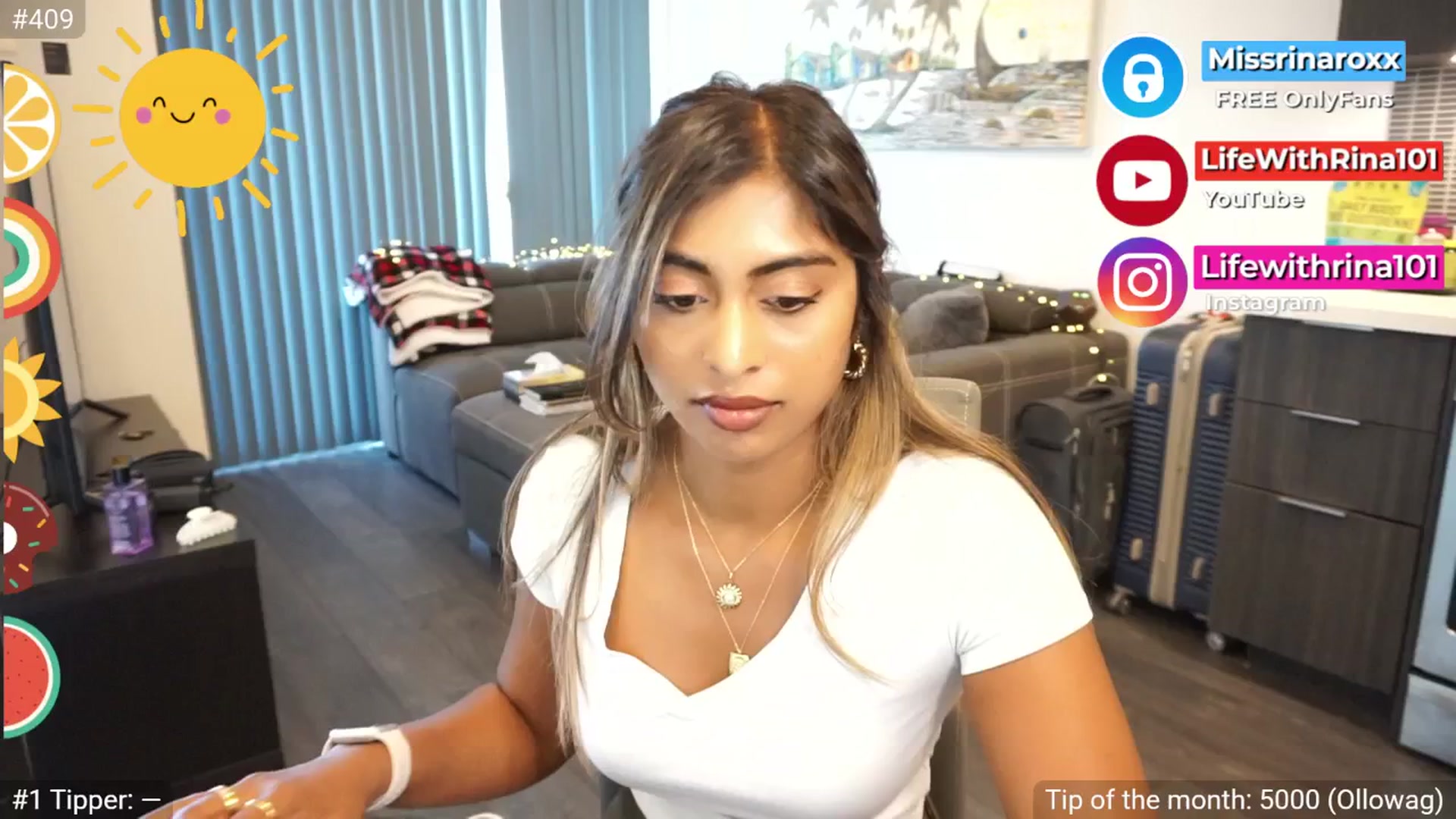 Gallery image thumbnail from Missrinaroxx's myfreecams stream on, 07/18/2025, 17:22 image 5 of 20