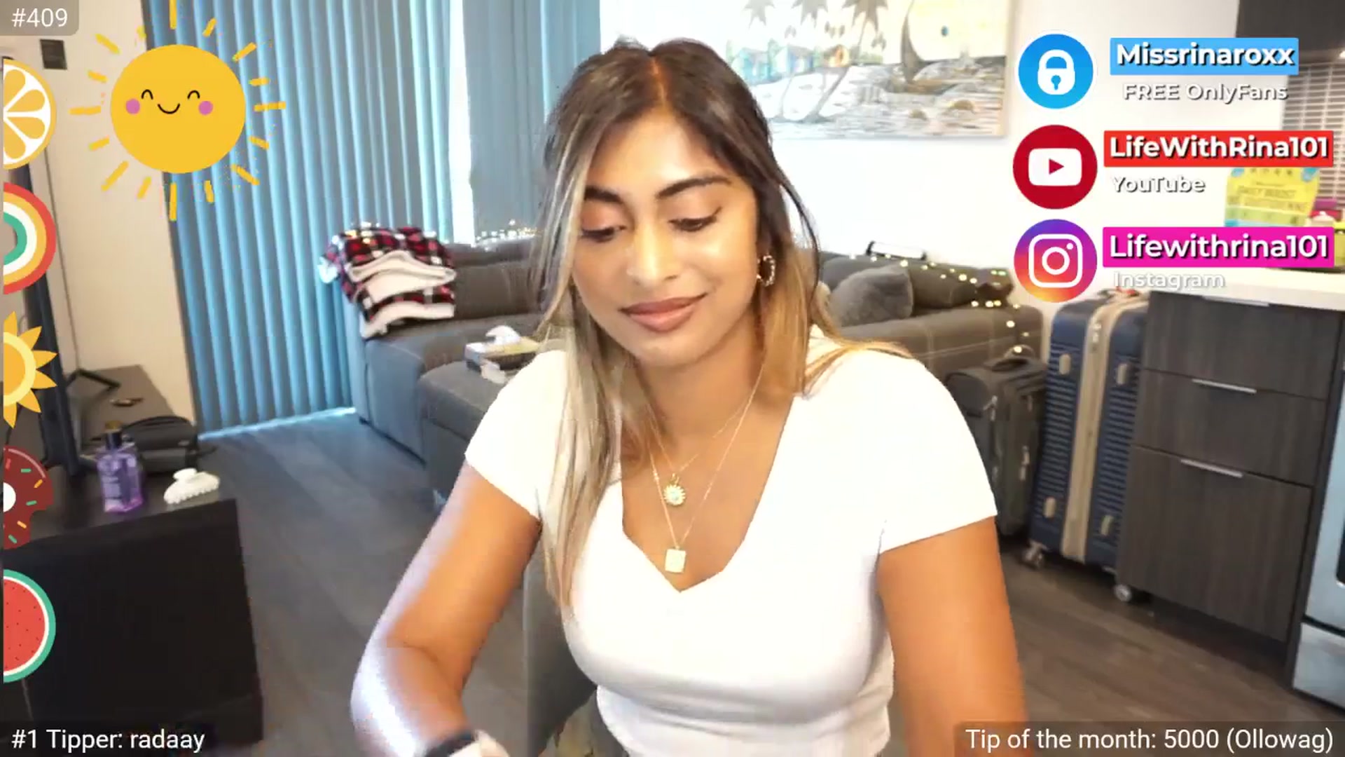 Gallery image thumbnail from Missrinaroxx's myfreecams stream on, 07/18/2025, 17:22 image 19 of 20