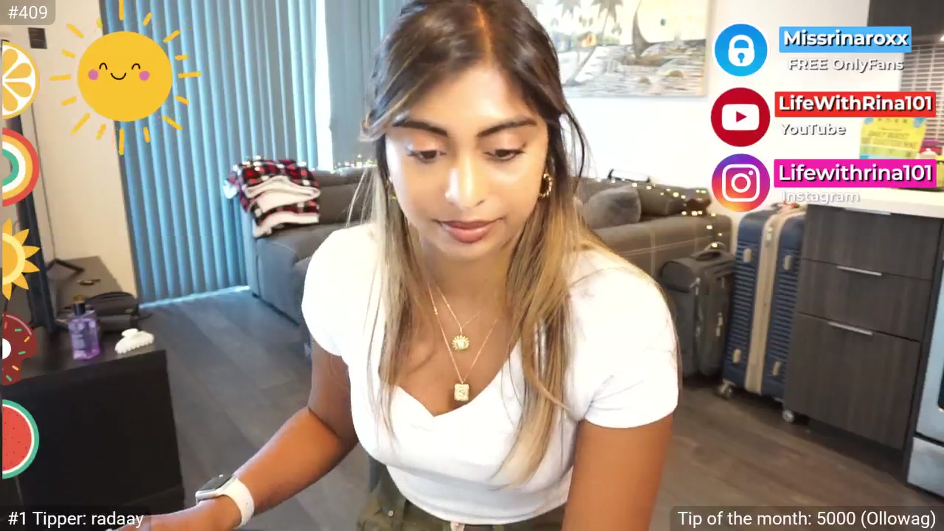 Gallery image thumbnail from Missrinaroxx's myfreecams stream on, 07/18/2025, 17:22 image 18 of 20