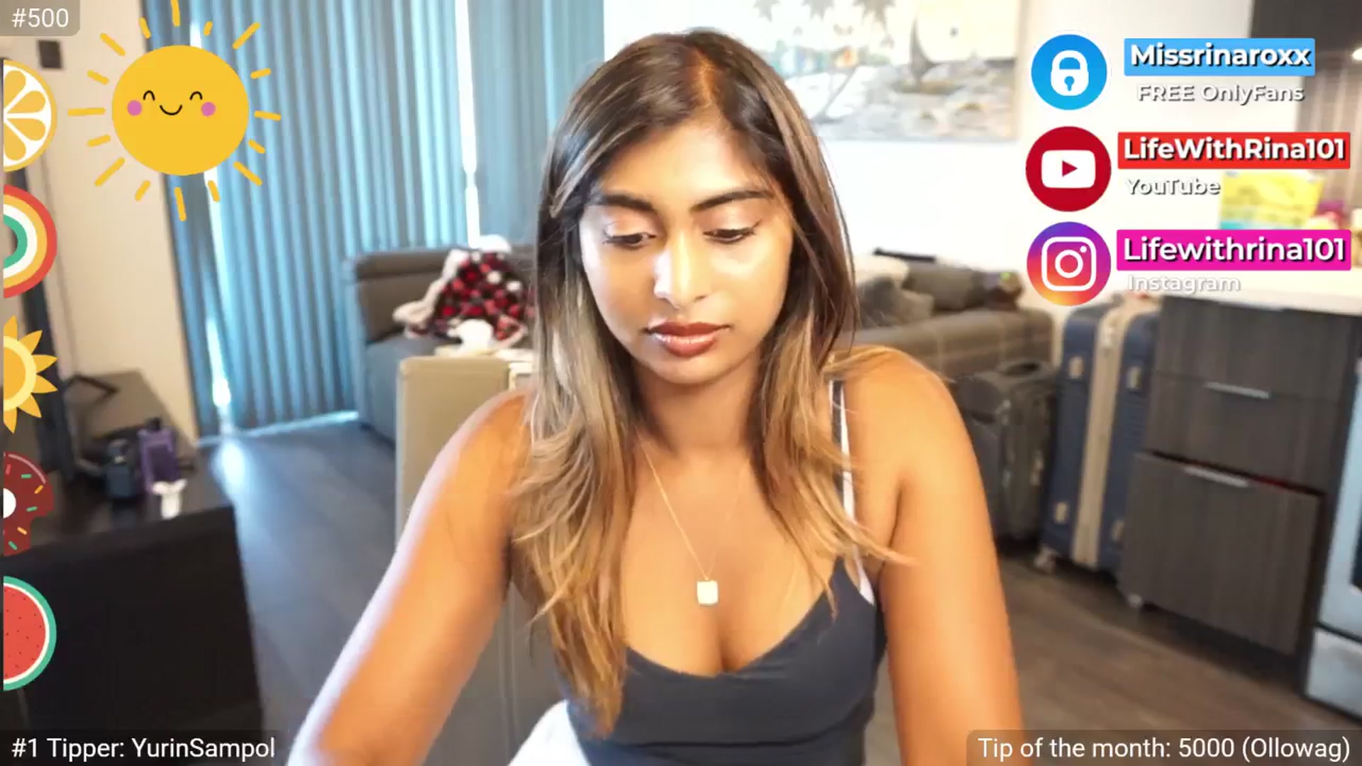 Gallery image thumbnail from Missrinaroxx's myfreecams stream on, 07/21/2025, 19:20 image 17 of 20