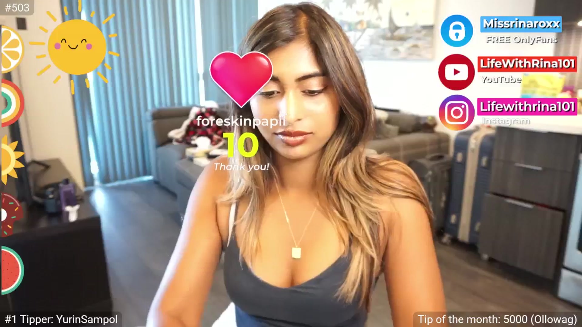 Gallery image thumbnail from Missrinaroxx's myfreecams stream on, 07/21/2025, 19:20 image 10 of 20