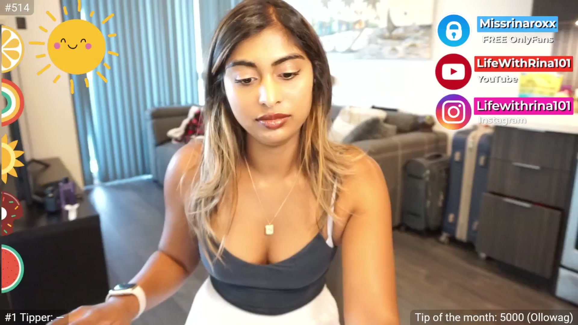 Gallery image thumbnail from Missrinaroxx's myfreecams stream on, 07/21/2025, 19:20 image 1 of 20
