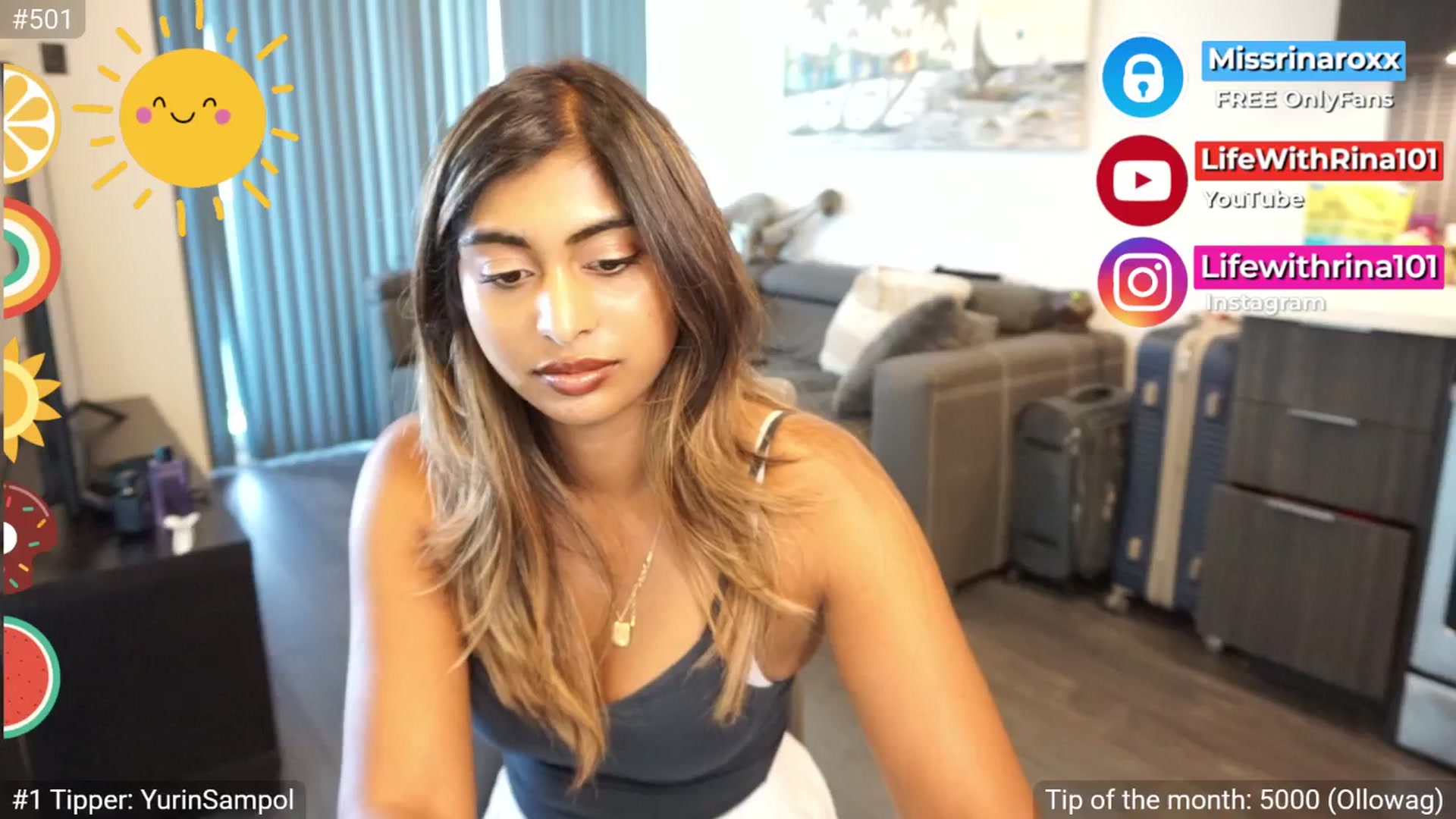 Gallery image thumbnail from Missrinaroxx's myfreecams stream on, 07/21/2025, 19:20 image 15 of 20