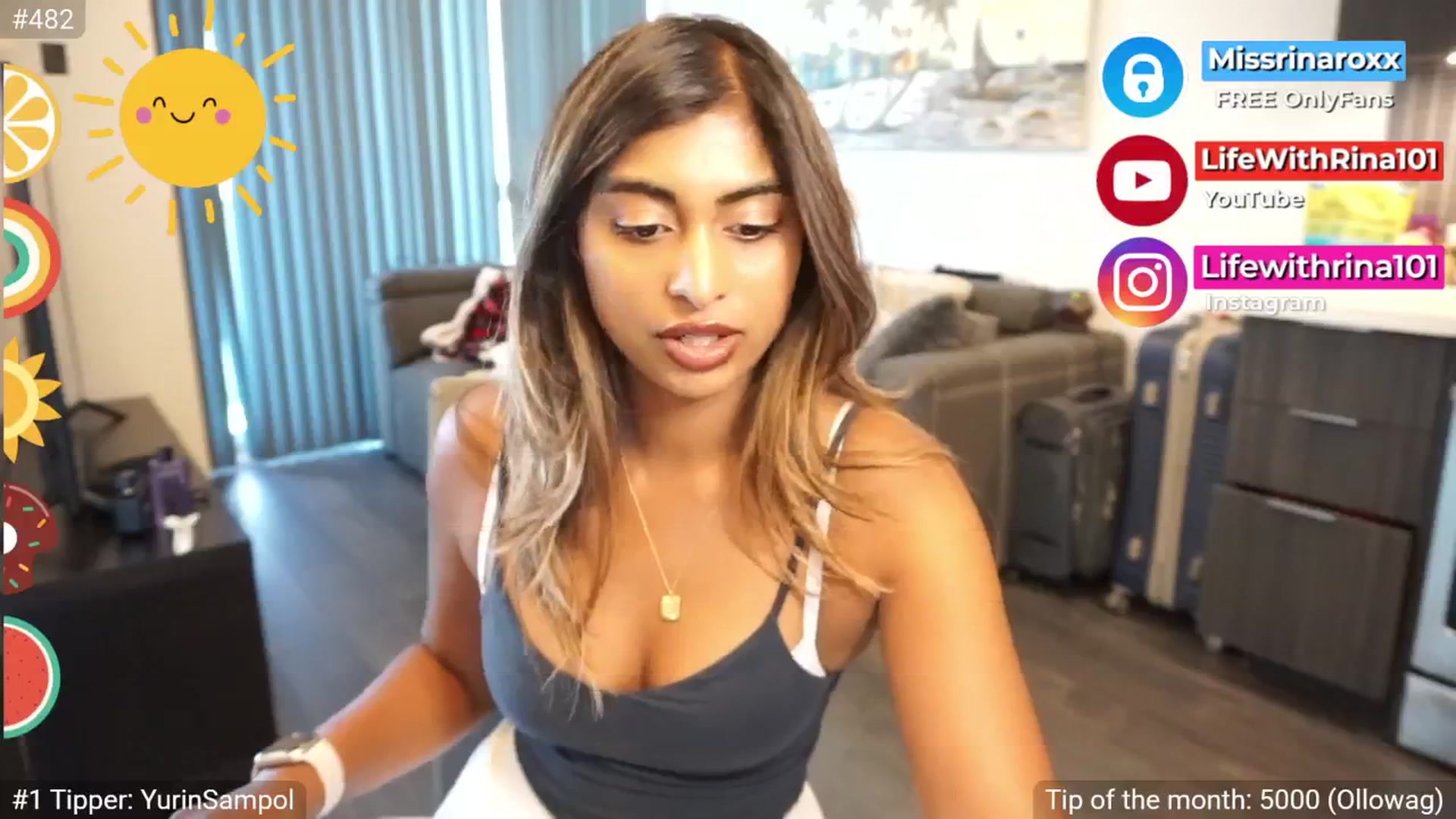 Gallery image thumbnail from Missrinaroxx's myfreecams stream on, 07/21/2025, 19:20 image 19 of 20