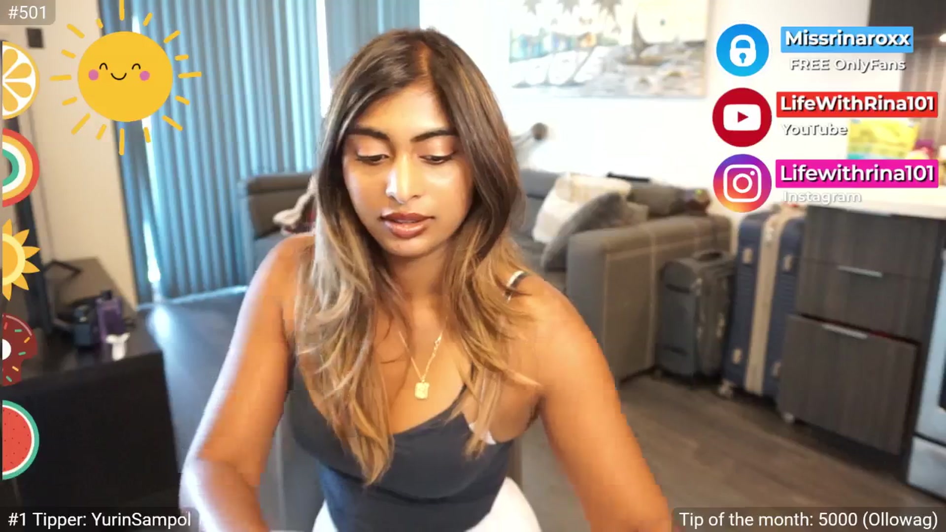 Gallery image thumbnail from Missrinaroxx's myfreecams stream on, 07/21/2025, 19:20 image 14 of 20