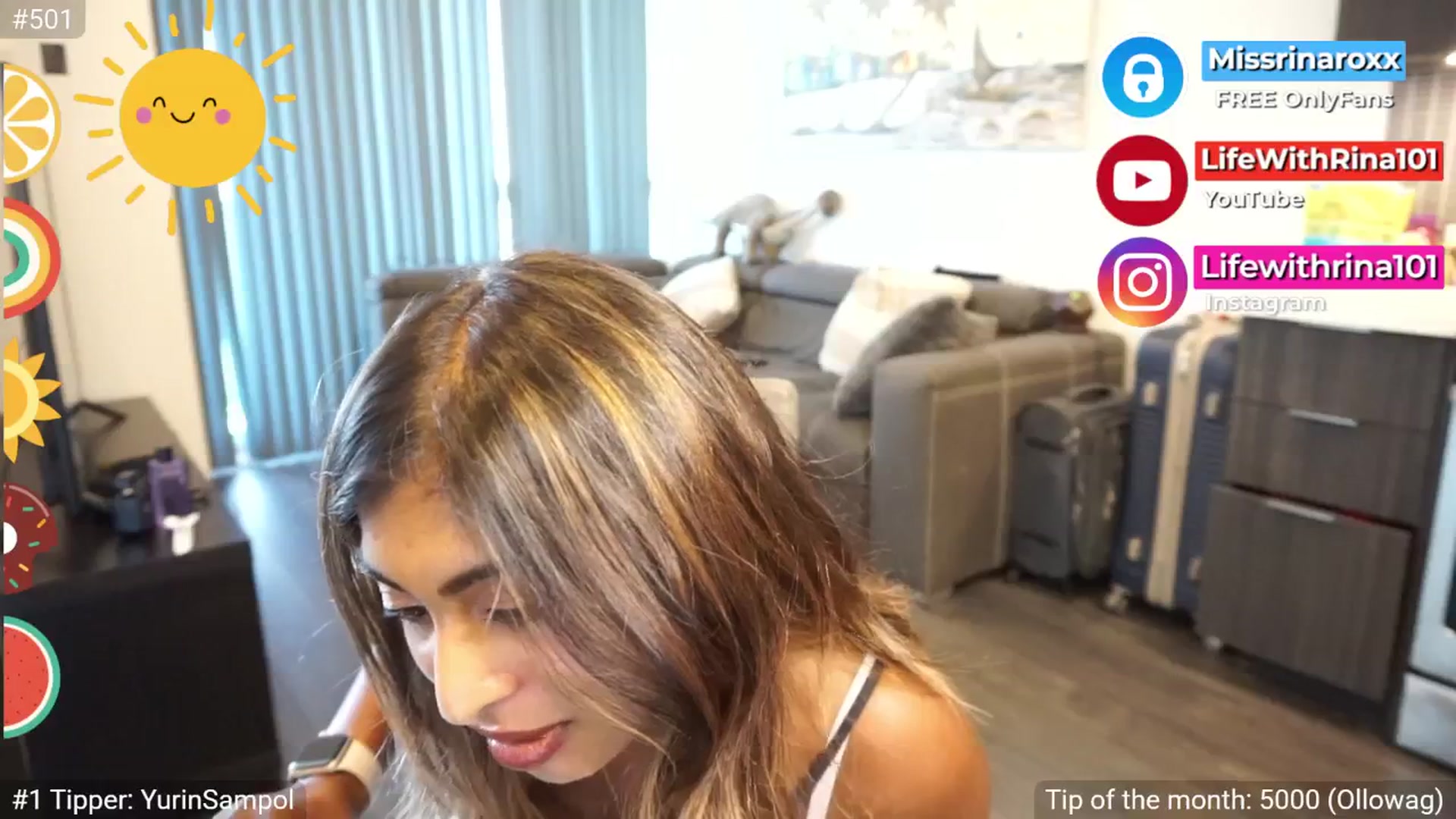 Gallery image thumbnail from Missrinaroxx's myfreecams stream on, 07/21/2025, 19:20 image 12 of 20