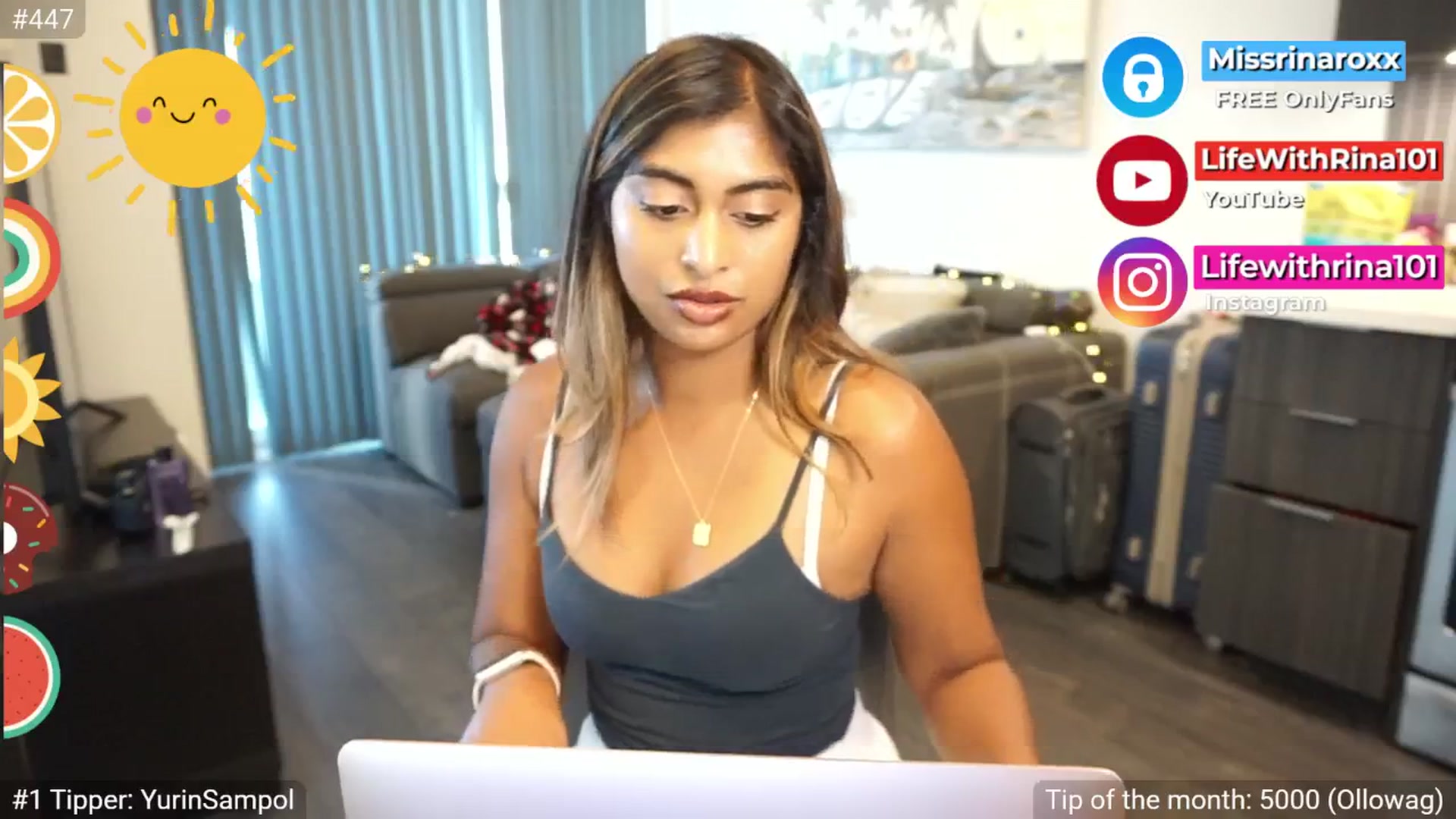 Gallery image thumbnail from Missrinaroxx's myfreecams stream on, 07/21/2025, 23:34 image 12 of 20