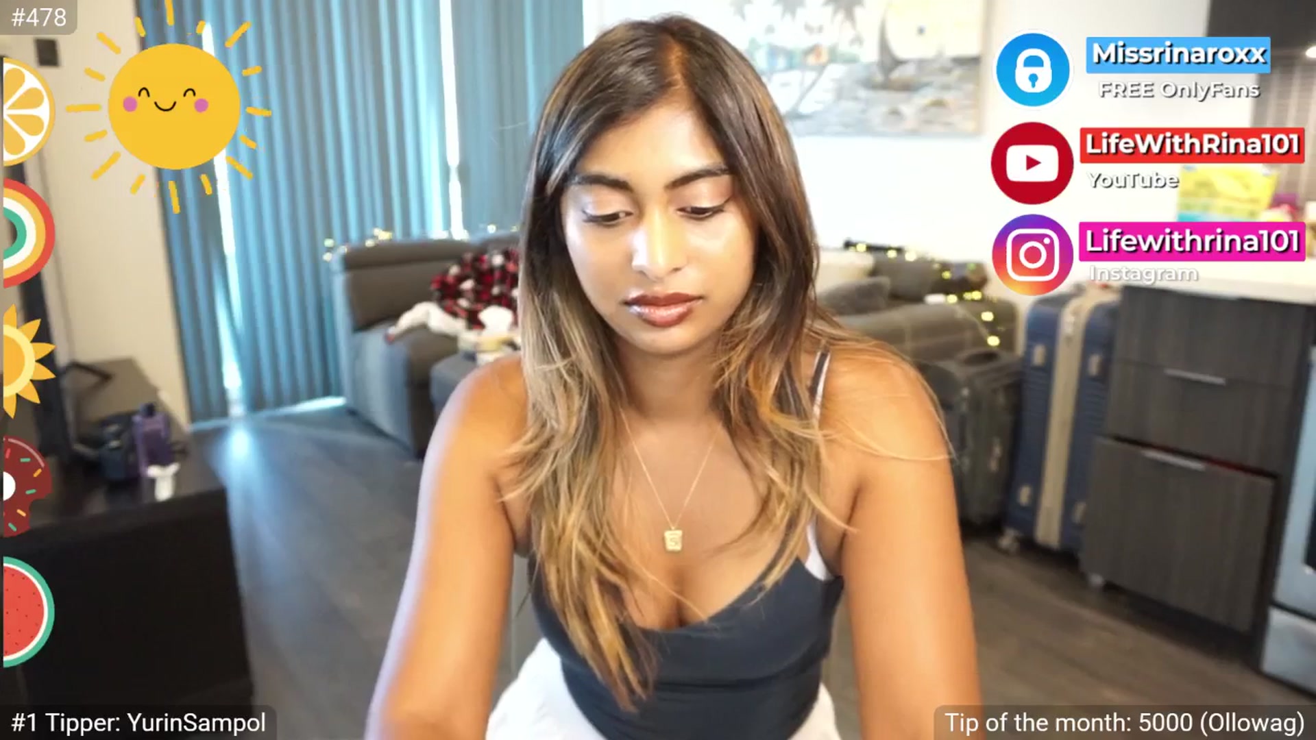Gallery image thumbnail from Missrinaroxx's myfreecams stream on, 07/21/2025, 23:34 image 7 of 20